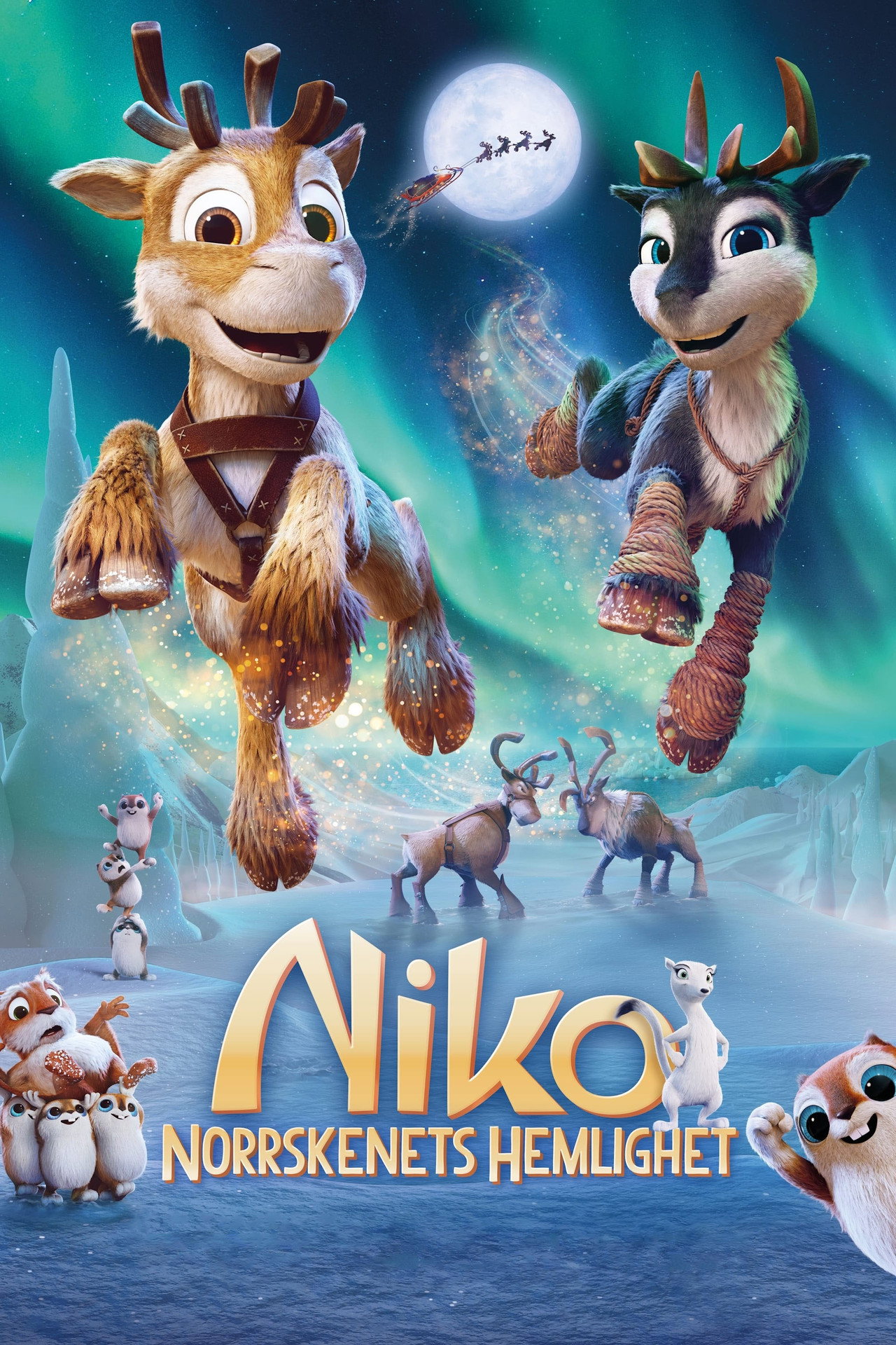 Niko - norrskenets hemlighet filmaffisch