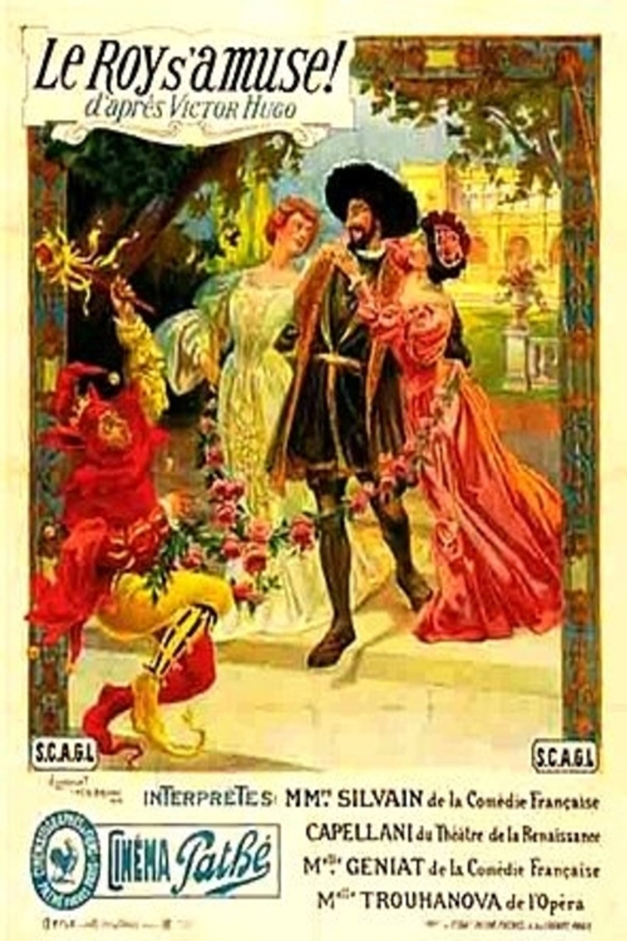 Le roi s'amuse filmaffisch