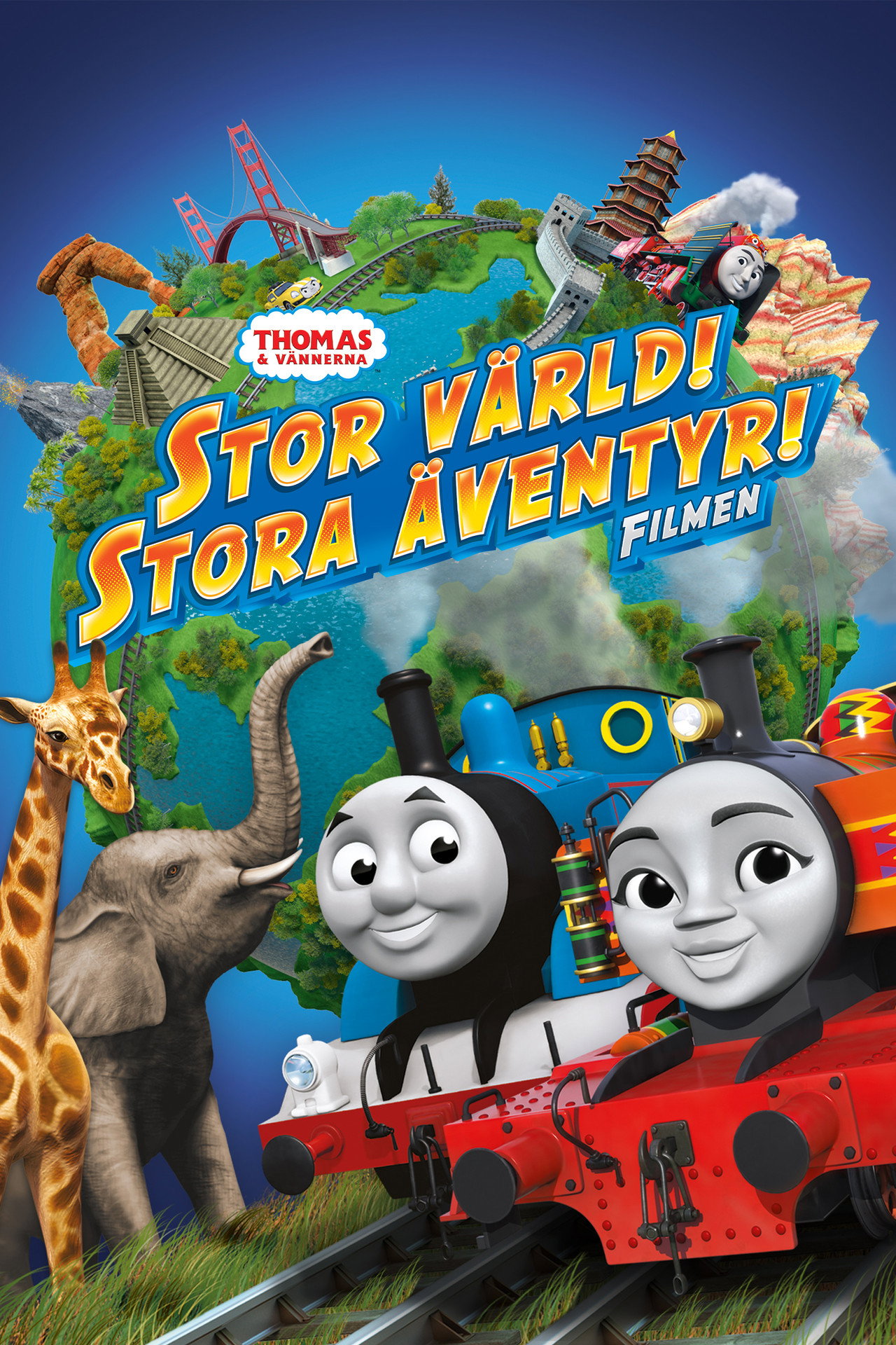 Thomas & Vännerna - Stor värld! Stora äventyr! Filmen filmaffisch
