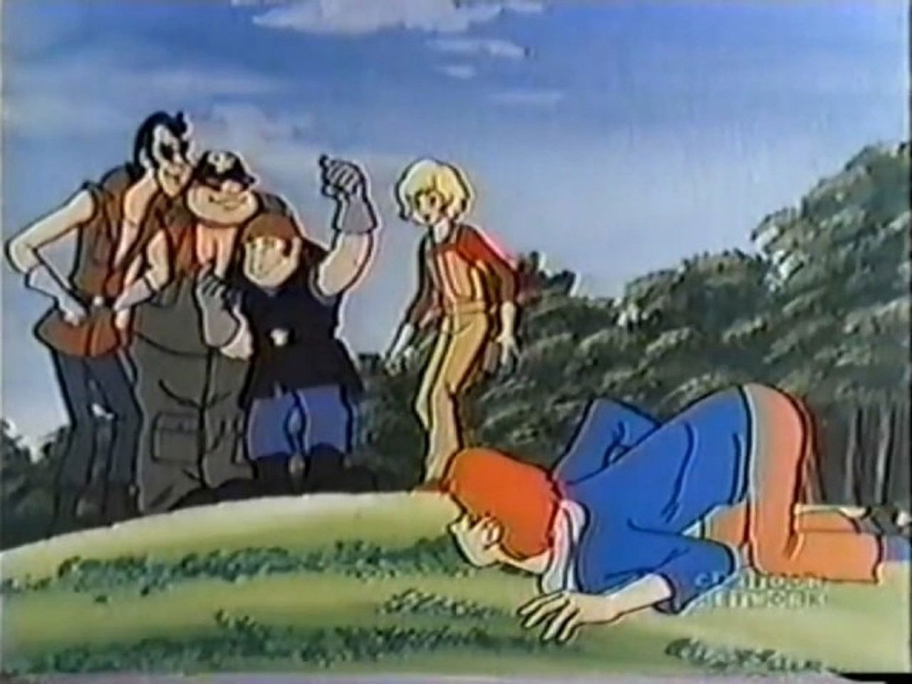 Fred and Barney Meet The Thing — Photo finish