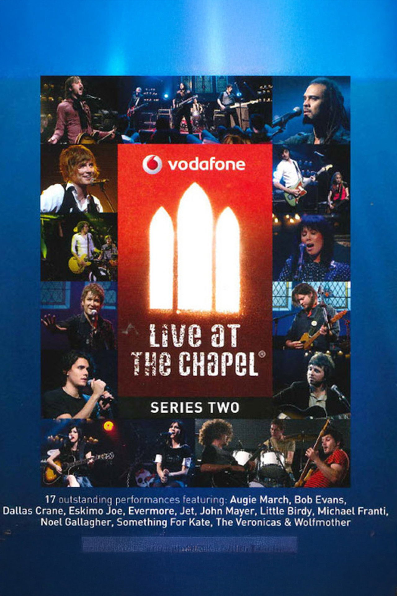 Vodafone Live at the Chapel Series 2 Backdrop