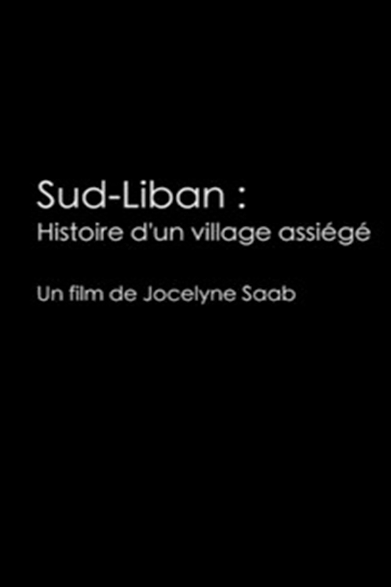 Histoire d’un village assiégé filmaffisch