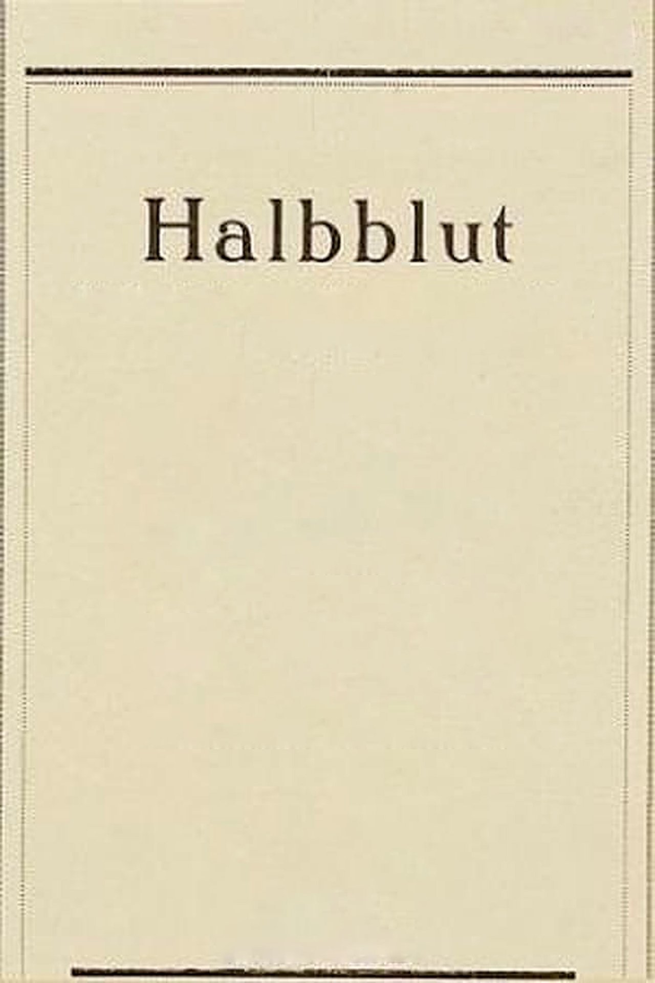 Halbblut Halbblut
