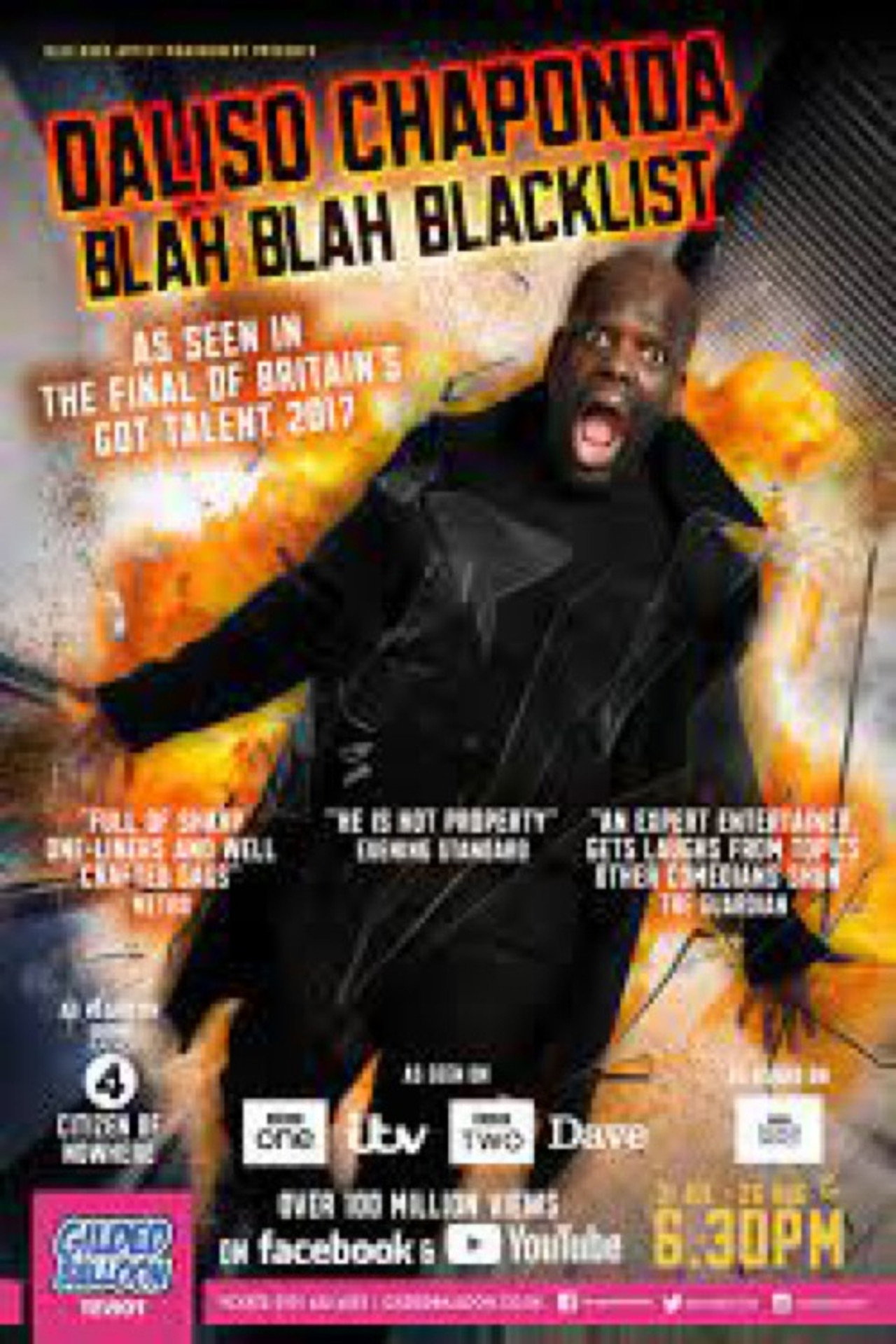 Daliso Chaponda: Blah Blah Blacklist filmaffisch