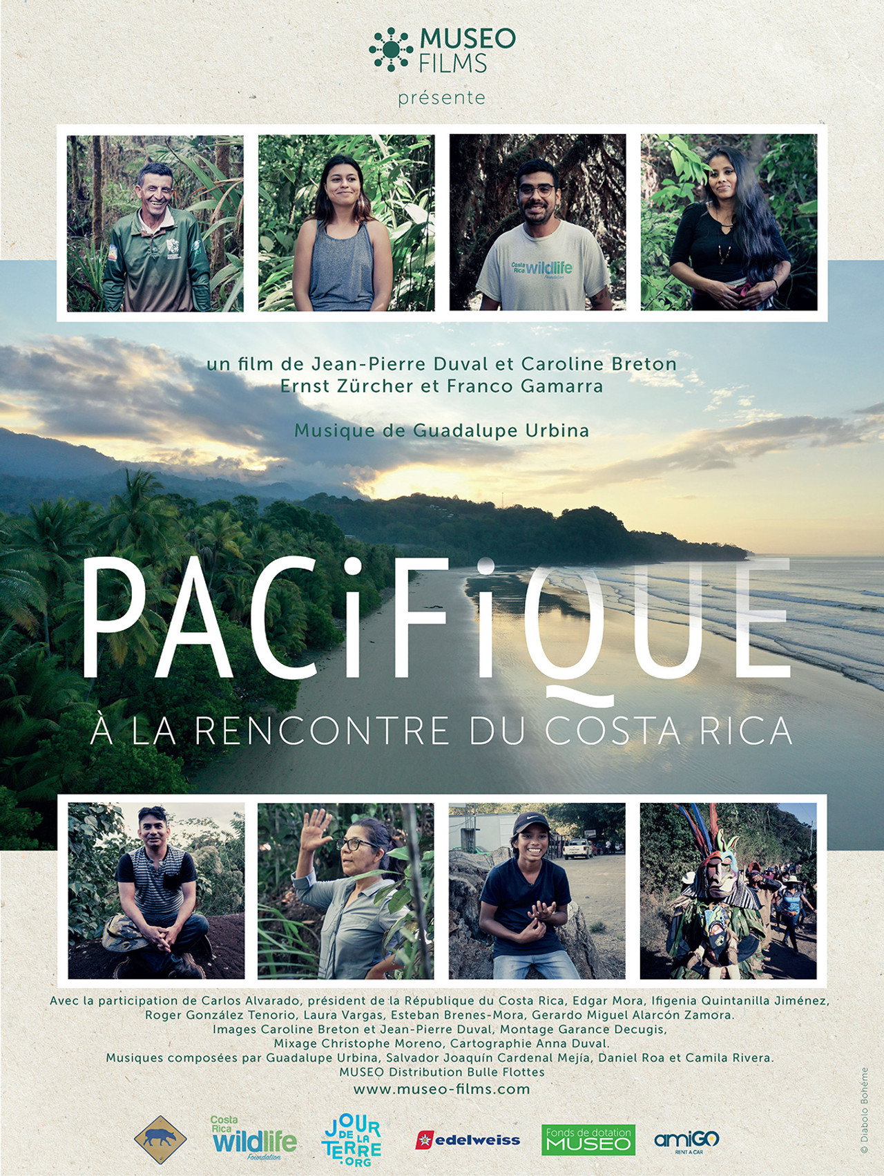 Pacifique, à la rencontre du Costa Rica poster