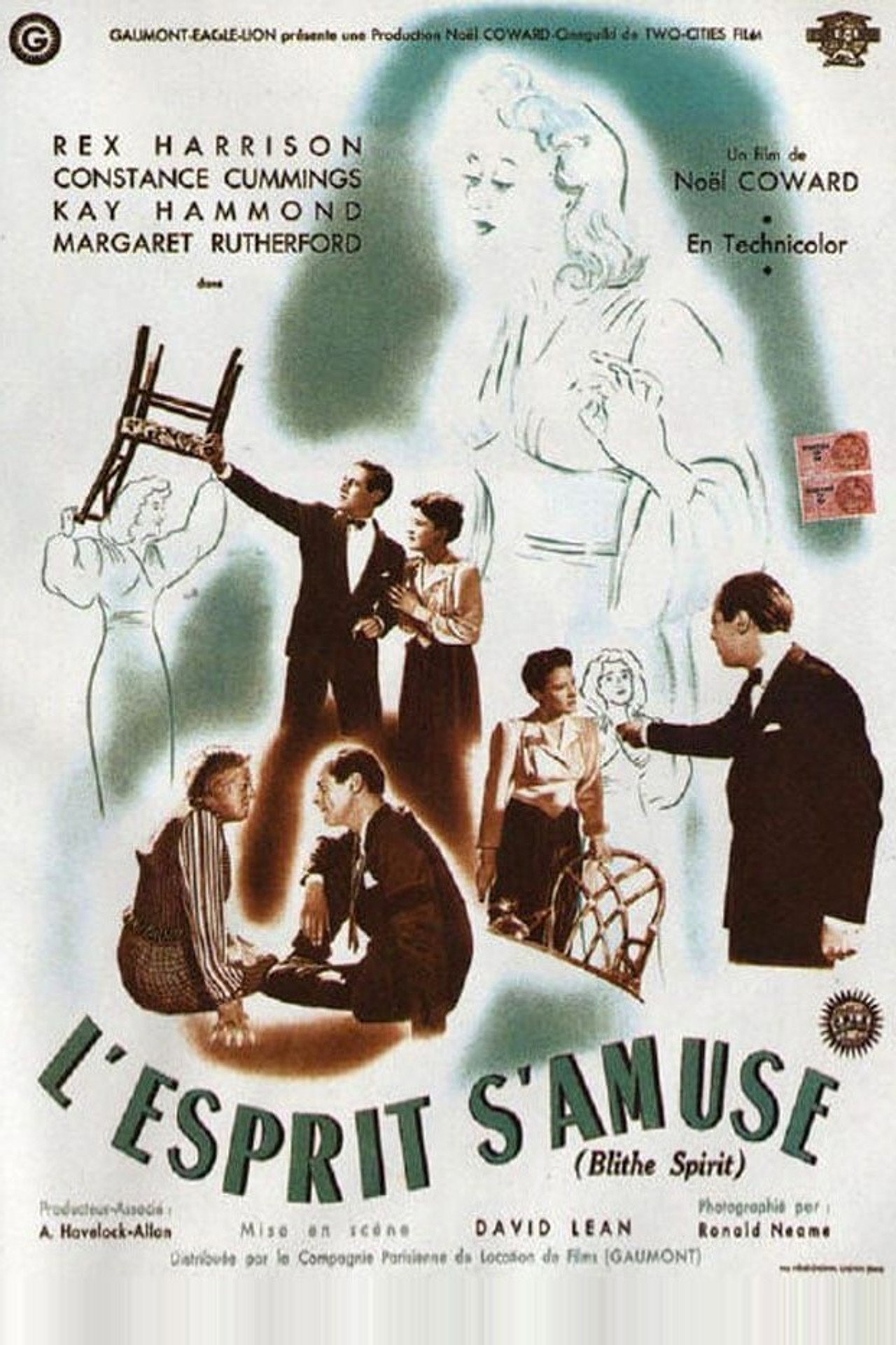 L'esprit s'amuse poster