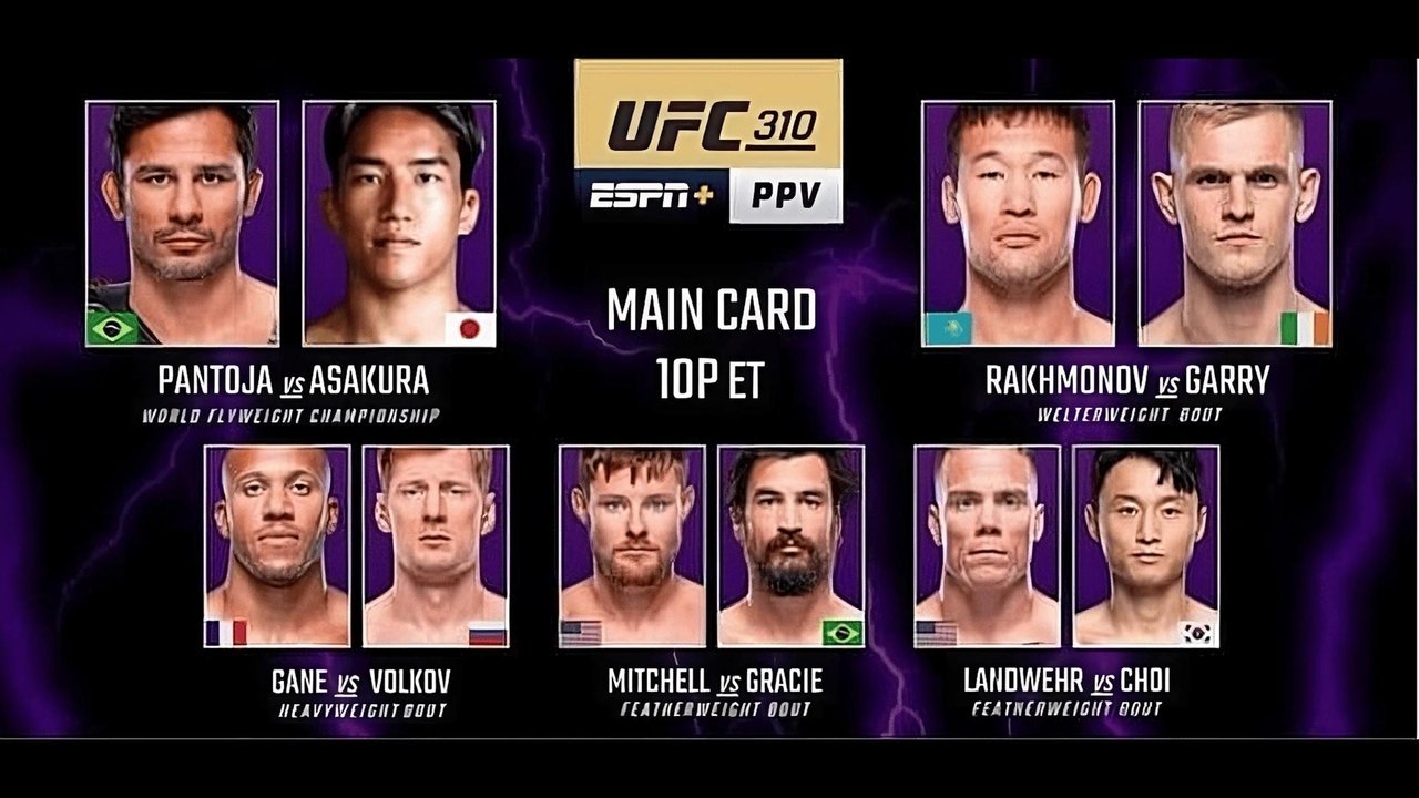 UFC 310: Pantoja vs. Asakura