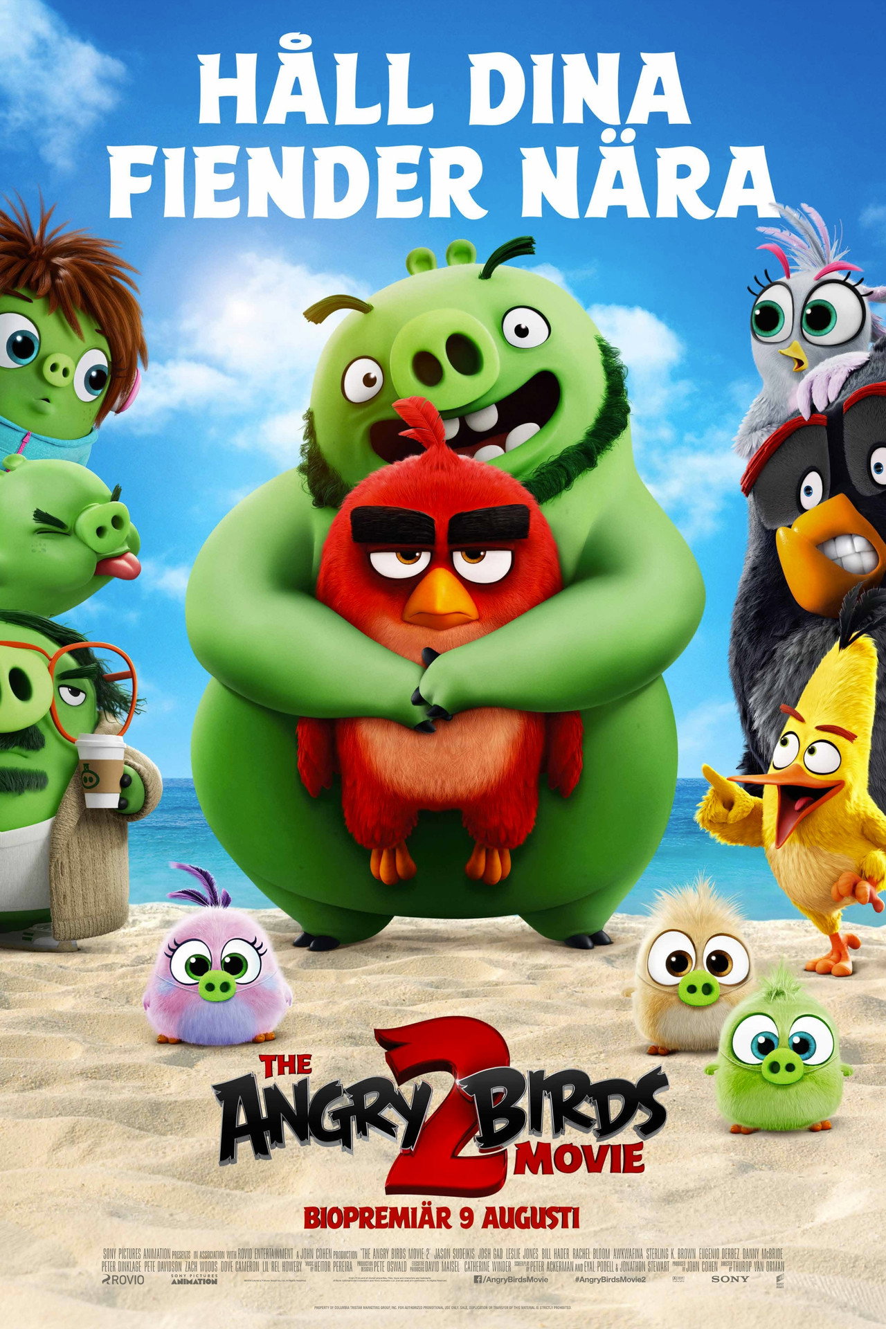 The Angry Birds Movie 2 filmaffisch