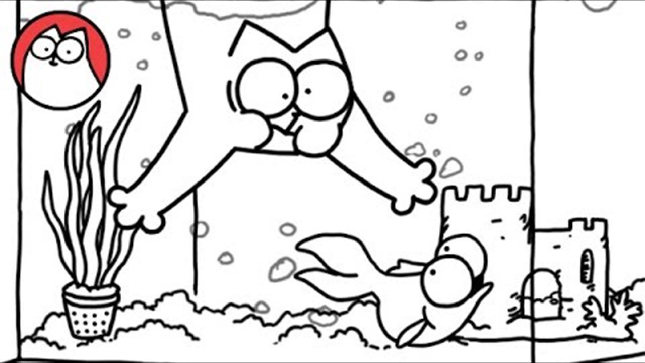 Simon's Cat — Fish Tank