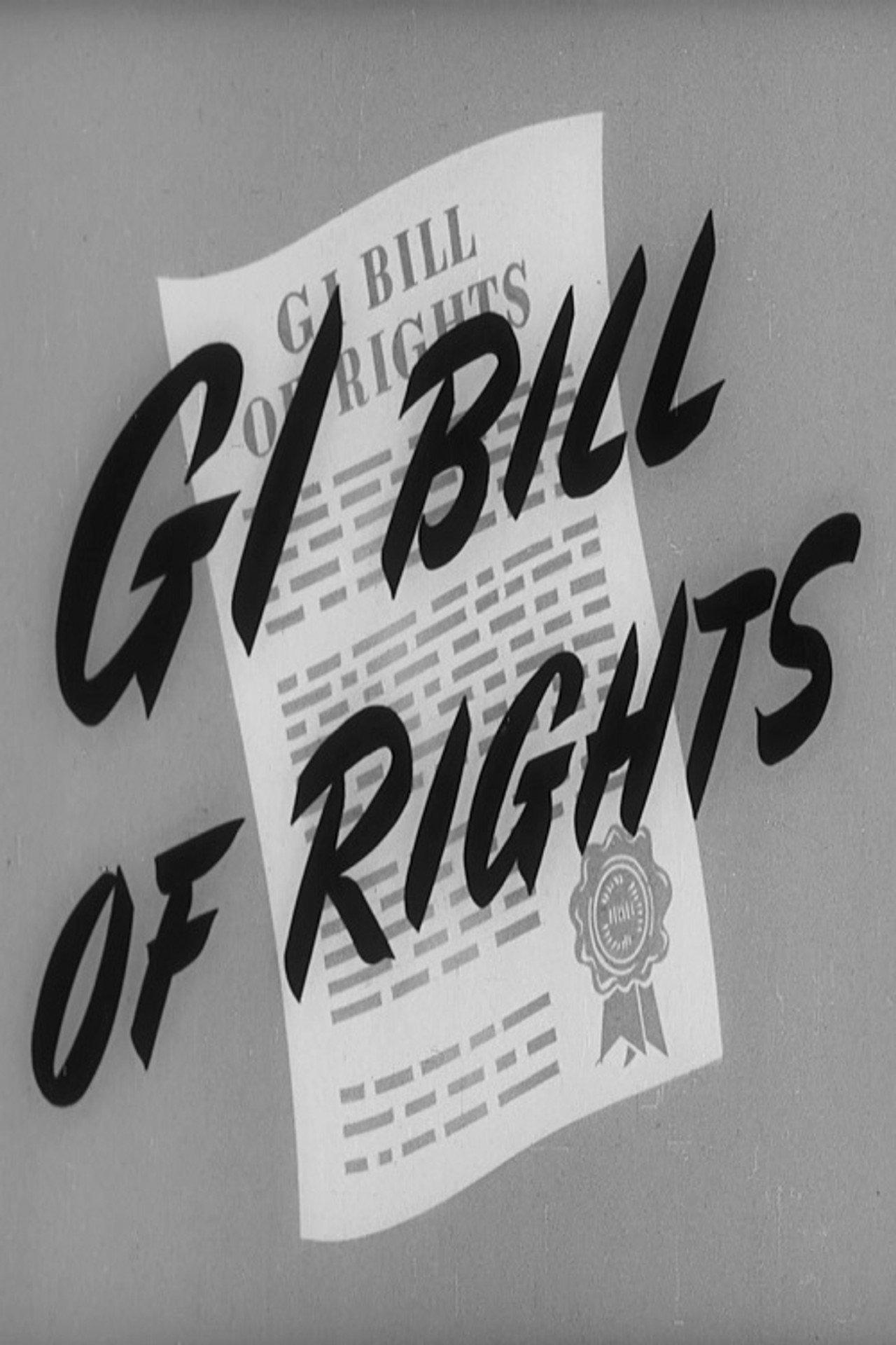 The G.I. Bill of Rights Backdrop