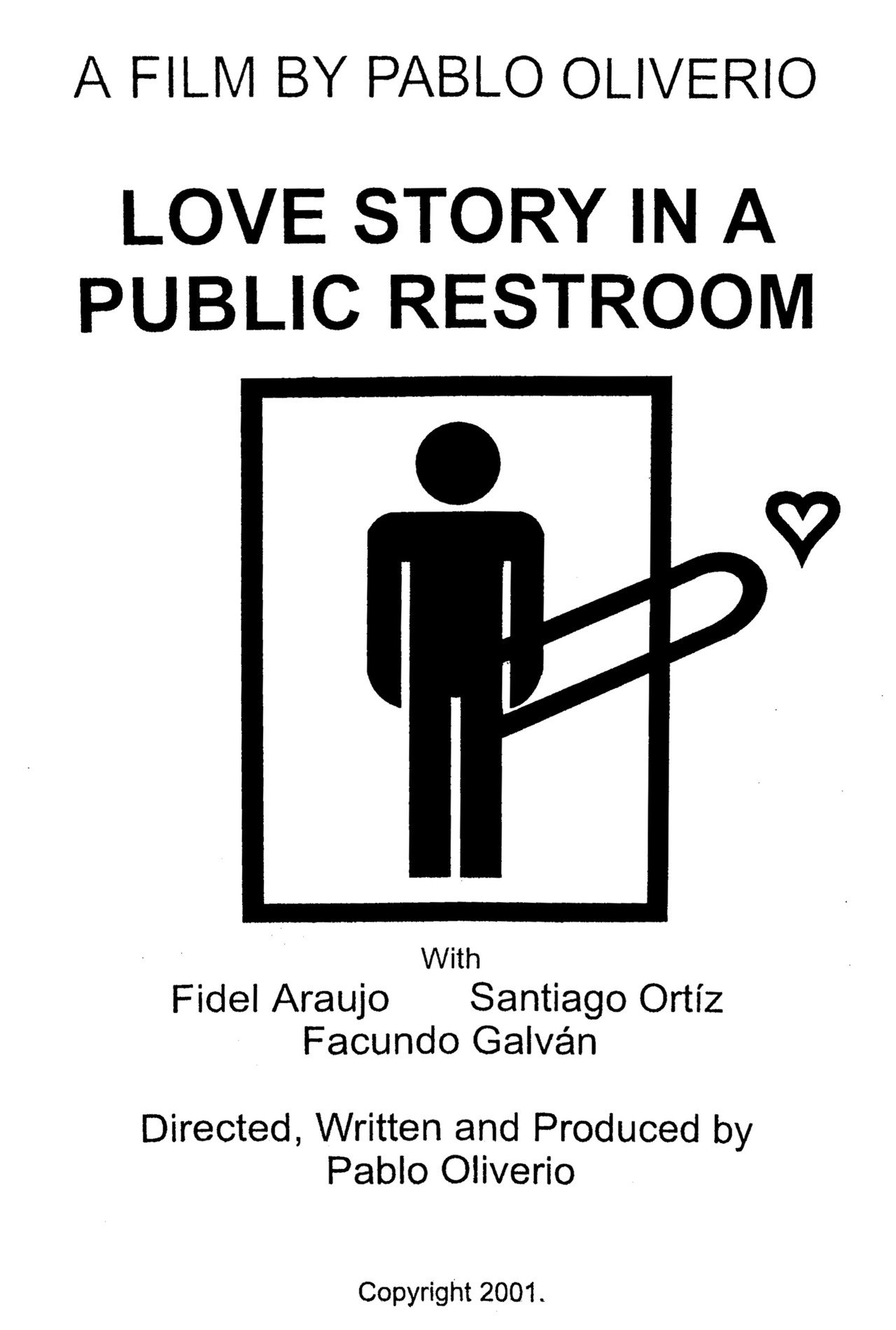 Historia de Amor en Baño Público filmaffisch