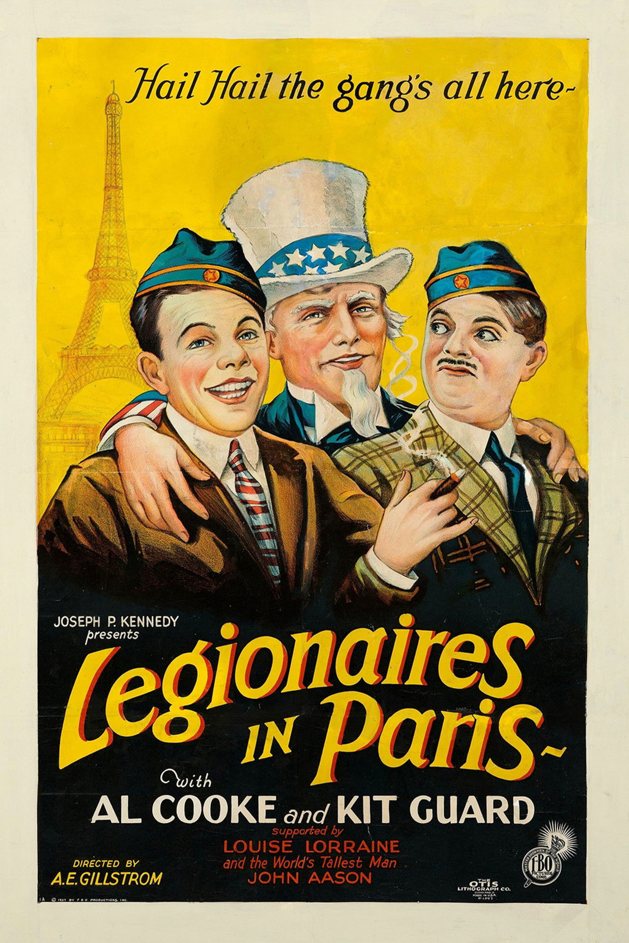Legionnaires in Paris Backdrop