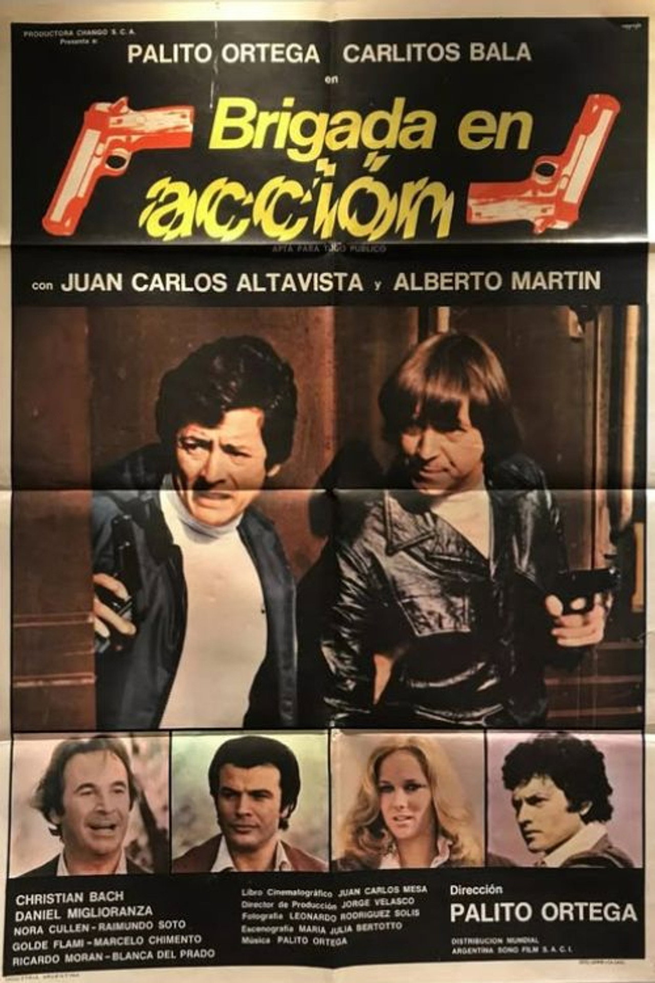 Brigada en acción filmaffisch
