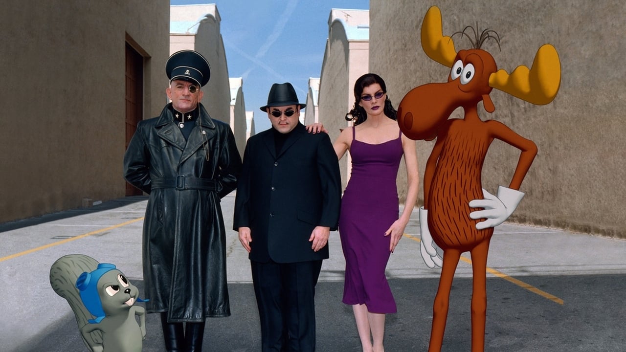 Scen från Rocky och Bullwinkle på äventyr