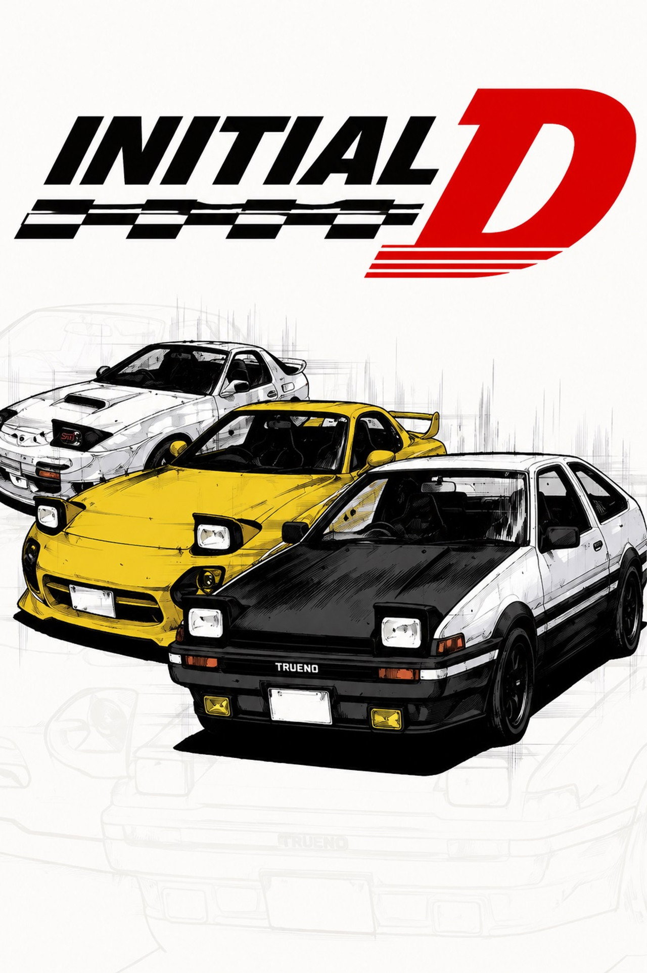Pôster de Initial D