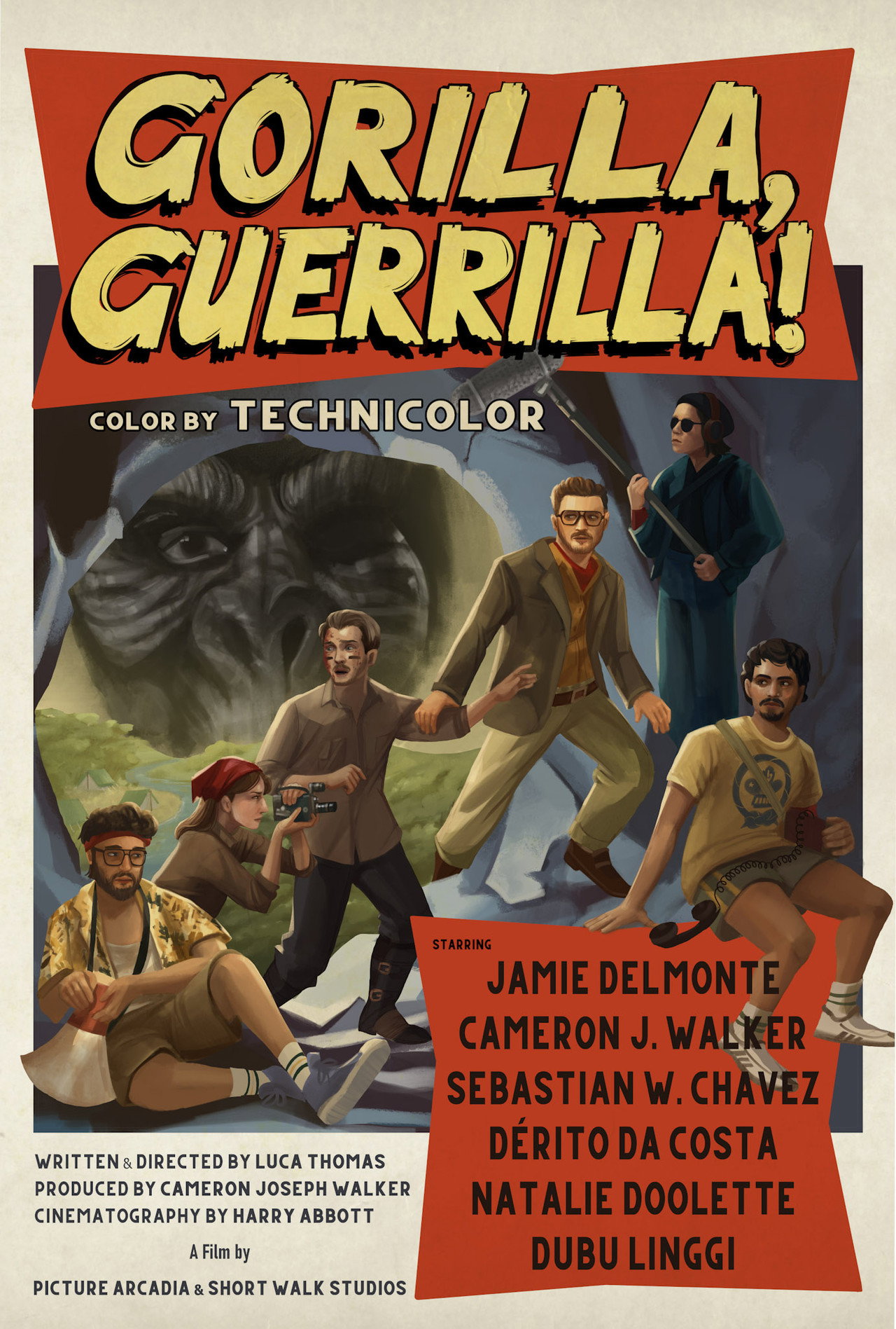 Gorilla, Guerrilla poster