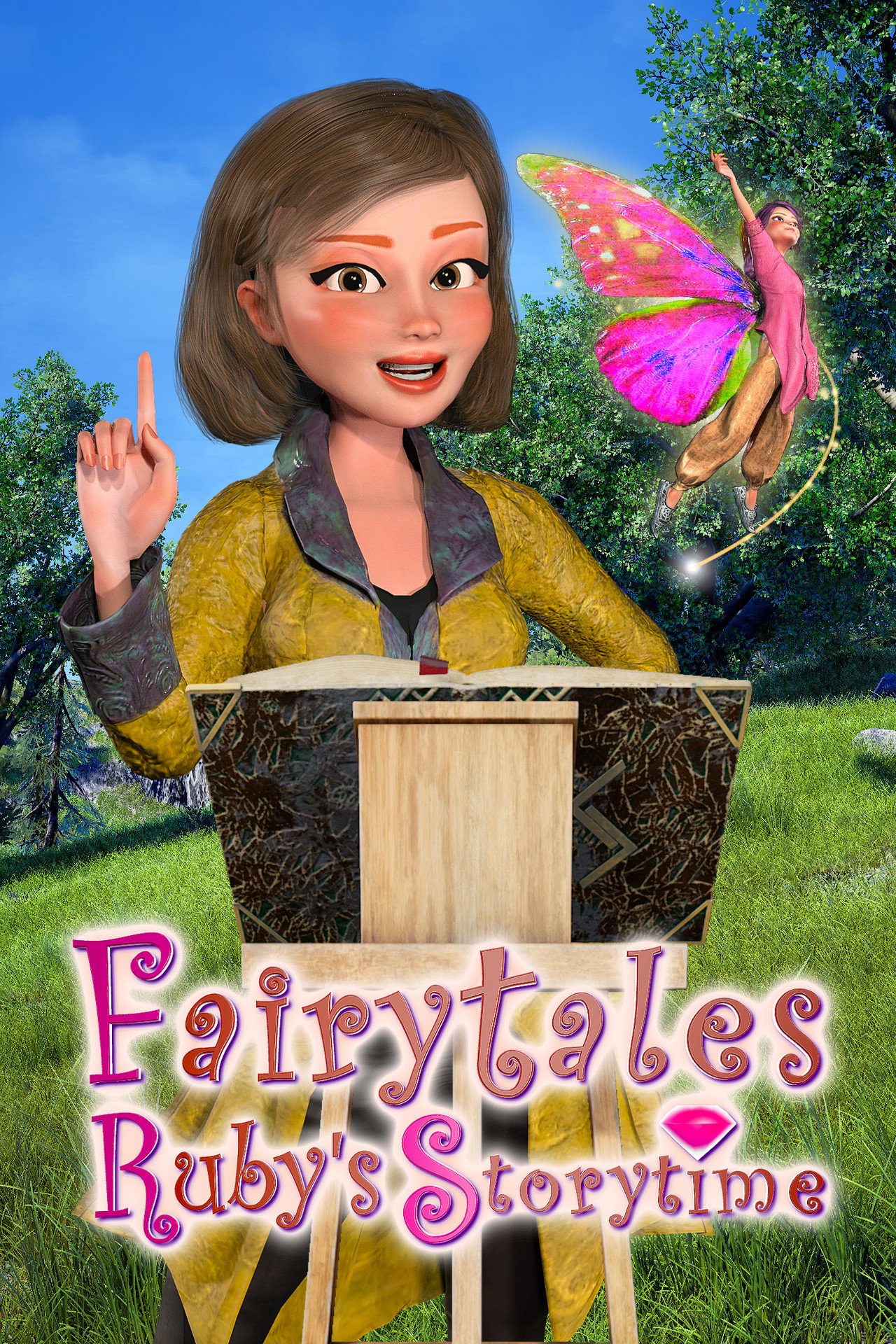 Fairytales Ruby's Storytime Backdrop