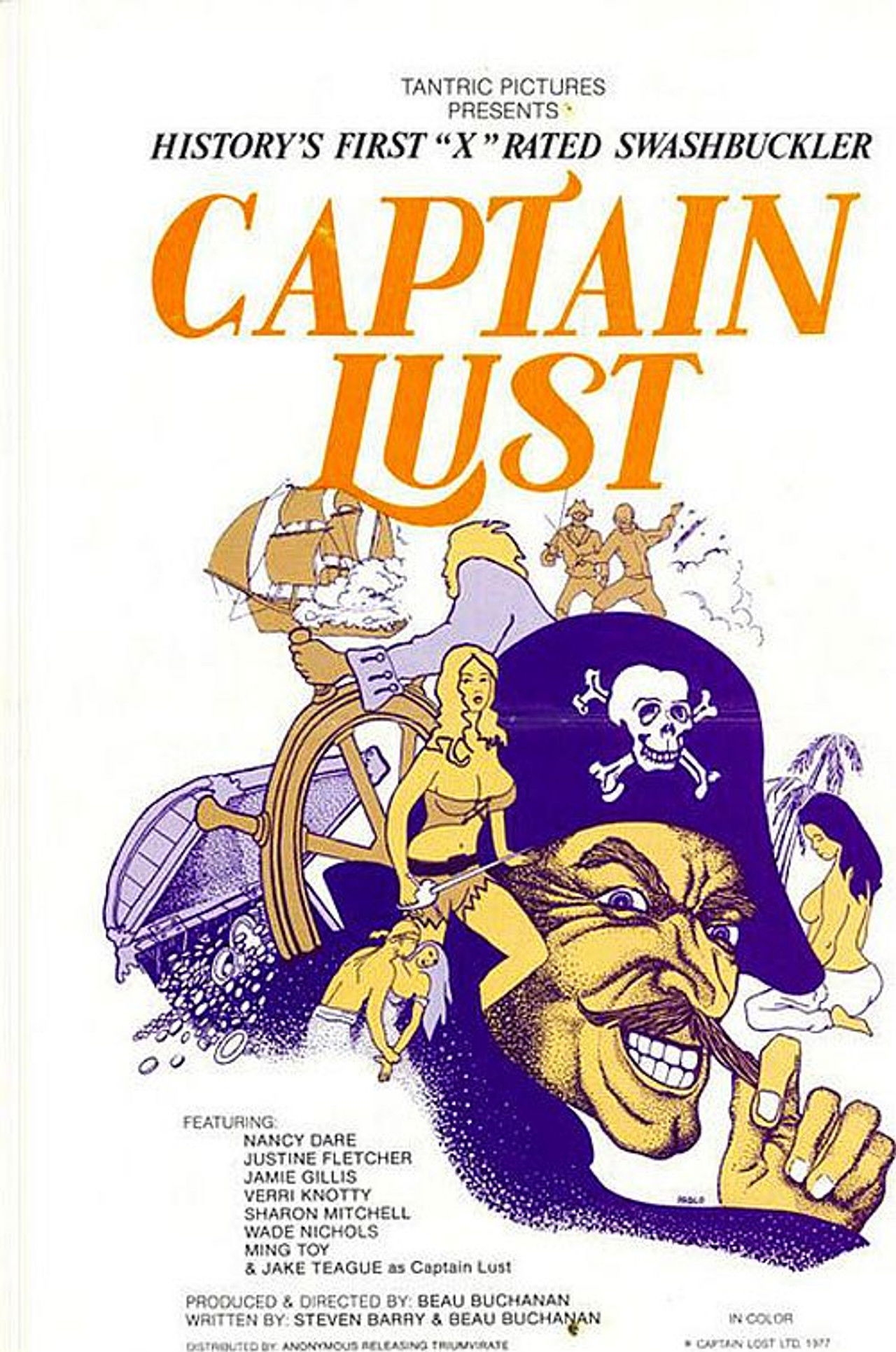Captain Lust Backdrop