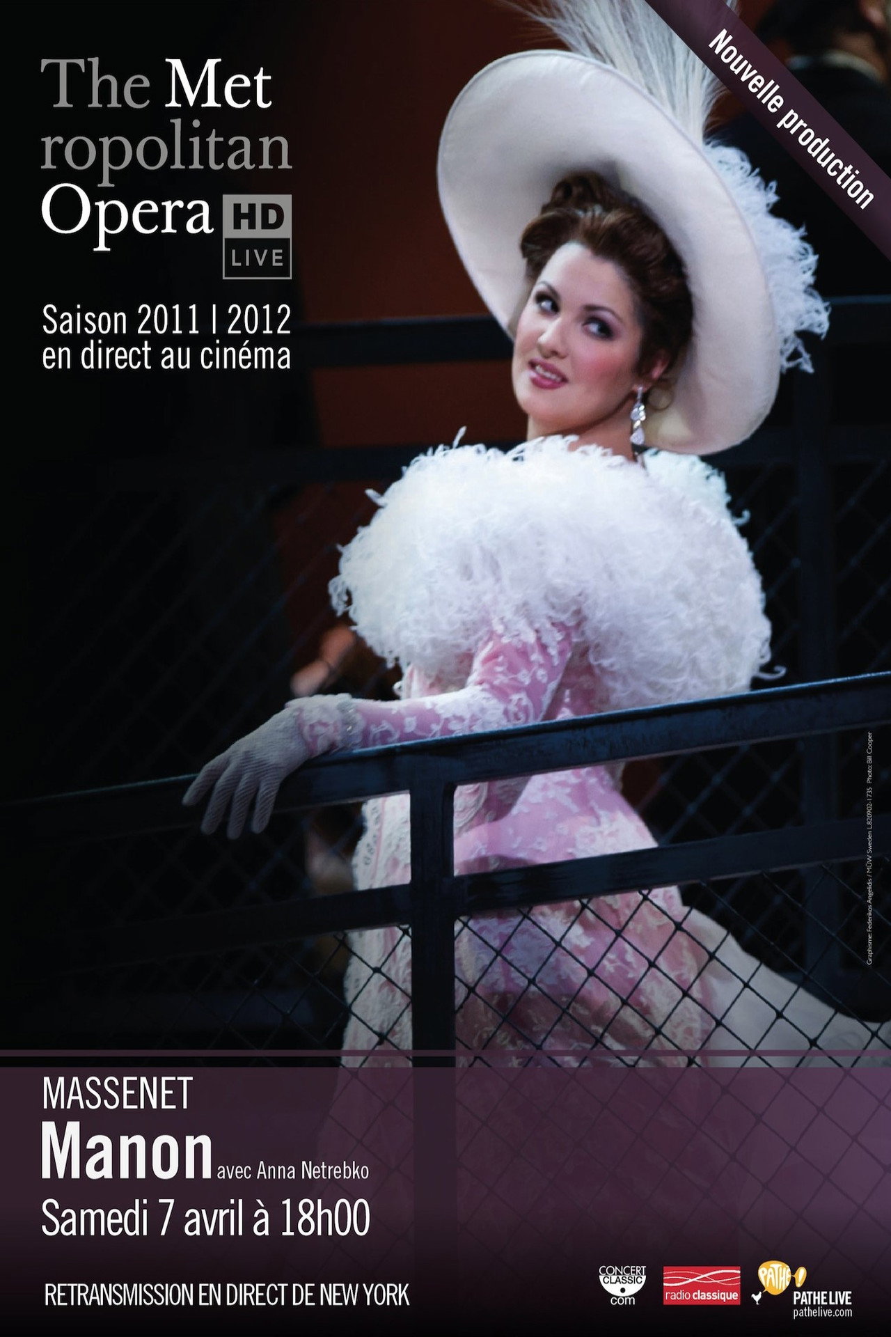 Massenet: Manon filmaffisch
