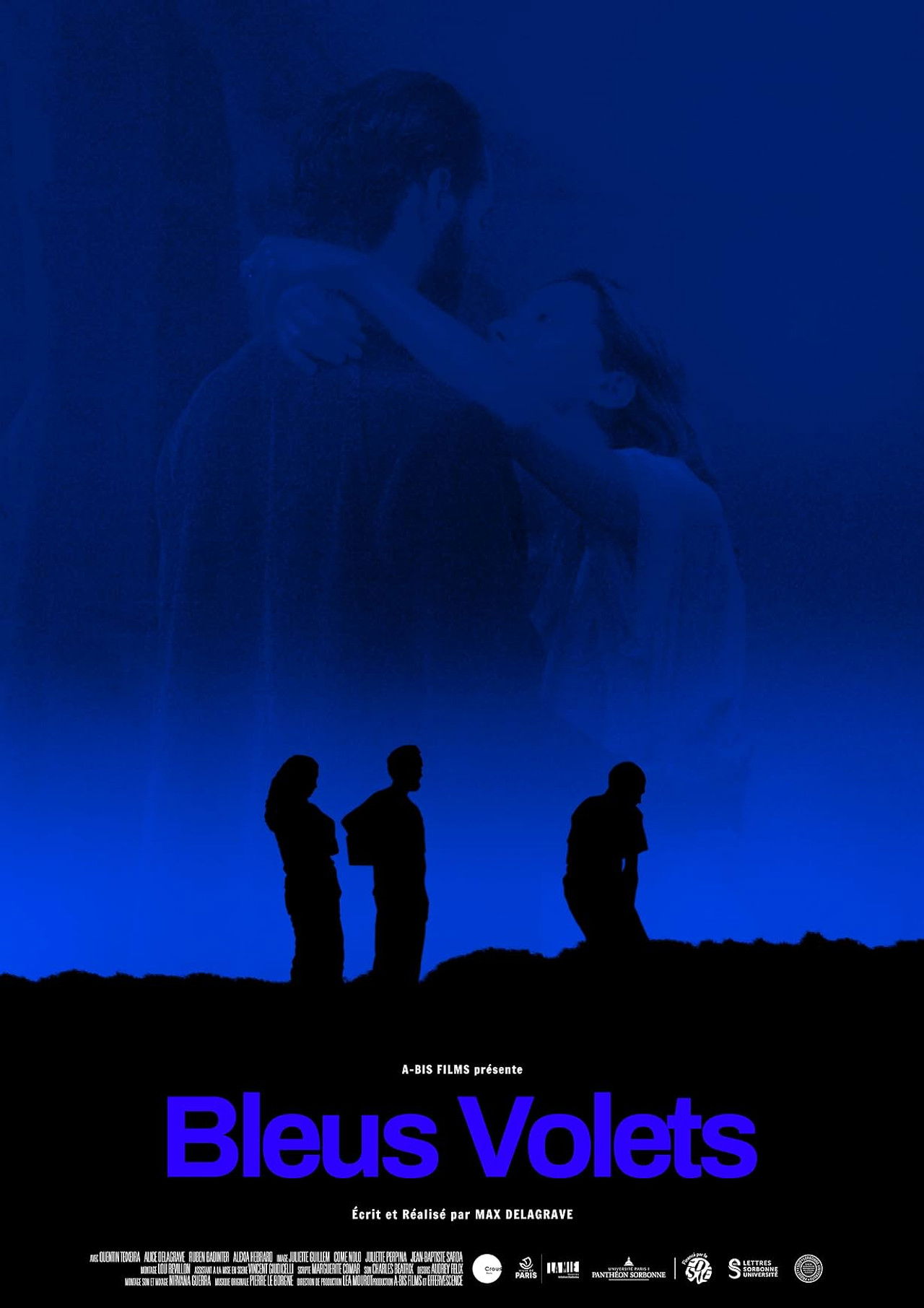 Bleus volets Backdrop