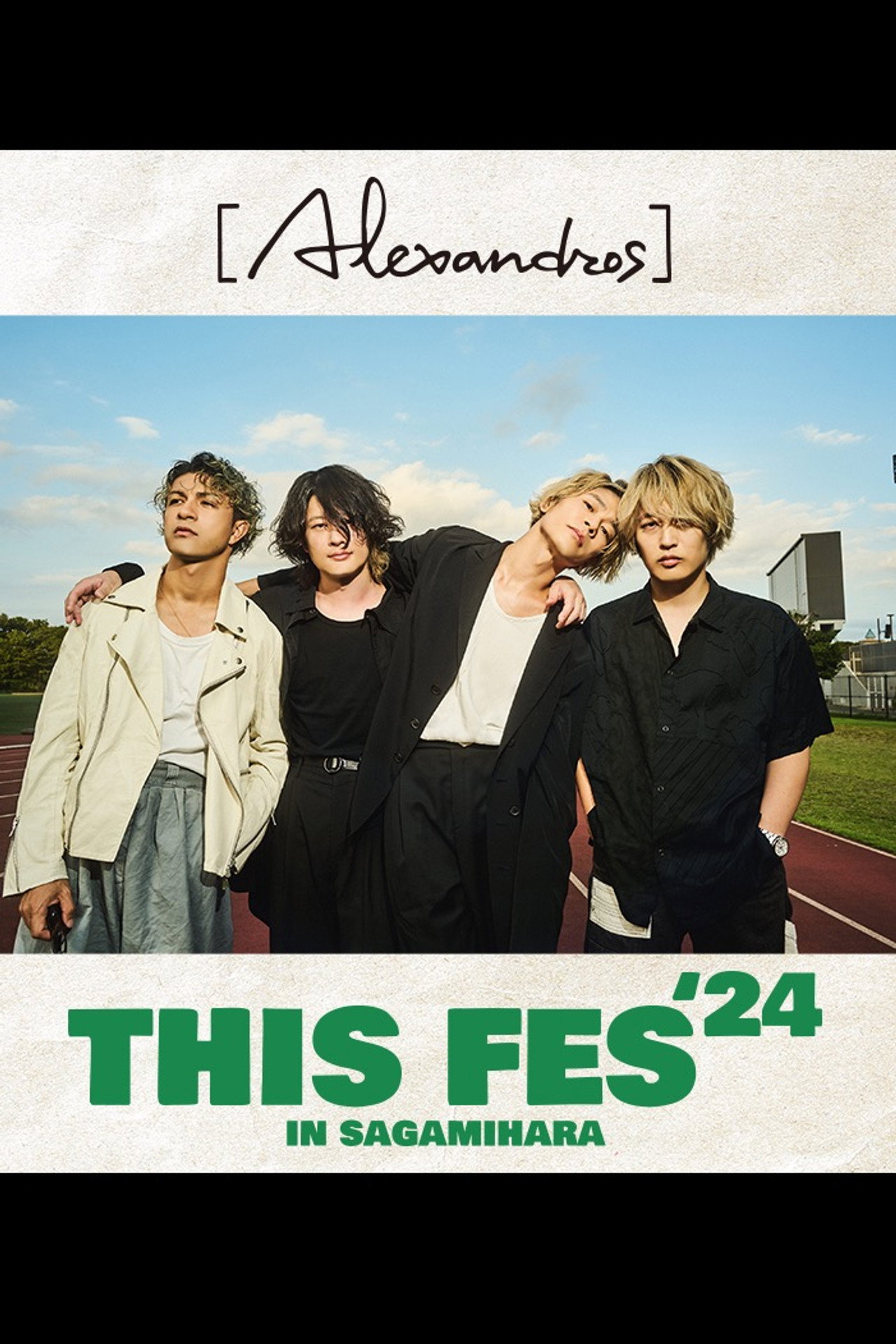 [Alexandros] presents THIS FES '24 in Sagamihara poster