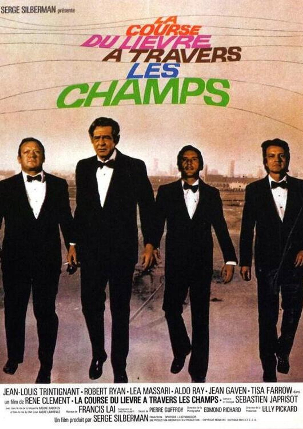 La Course du lièvre à travers les champs filmaffisch