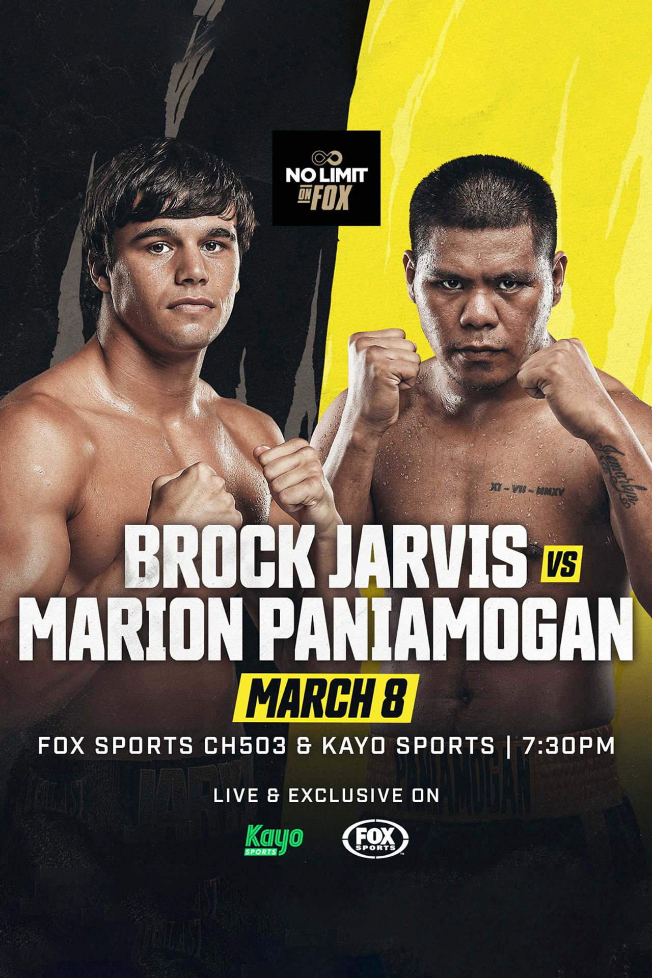 Brock Jarvis vs. Marlon Paniamogan filmaffisch