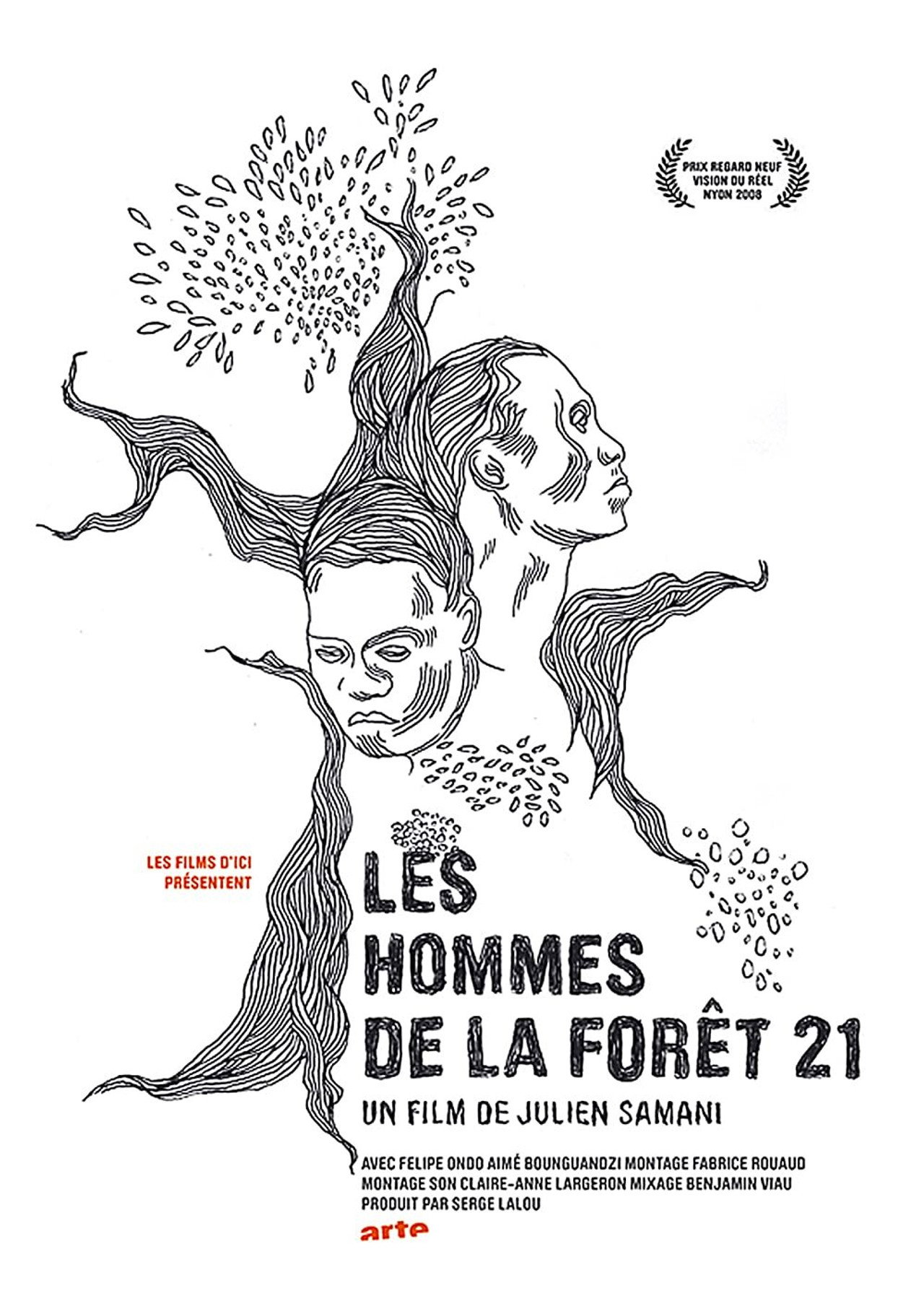Les hommes de la forêt 21 filmaffisch
