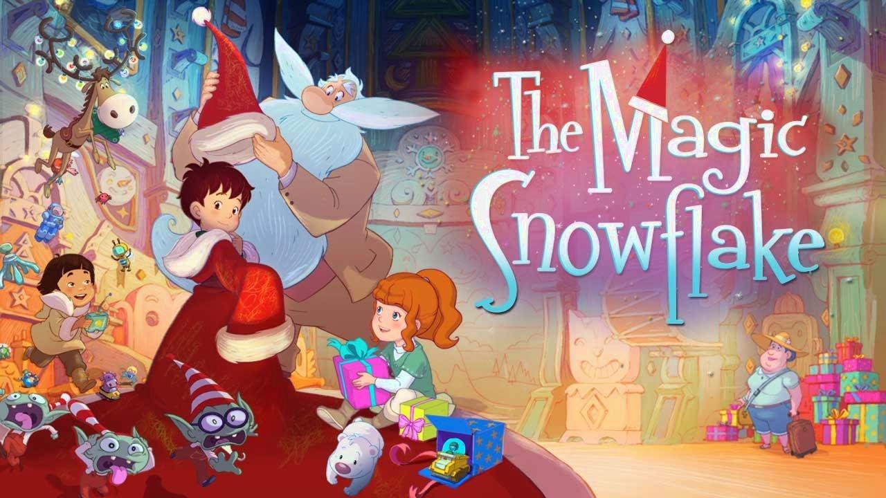 L'Apprenti Père Noël et le flocon magique background