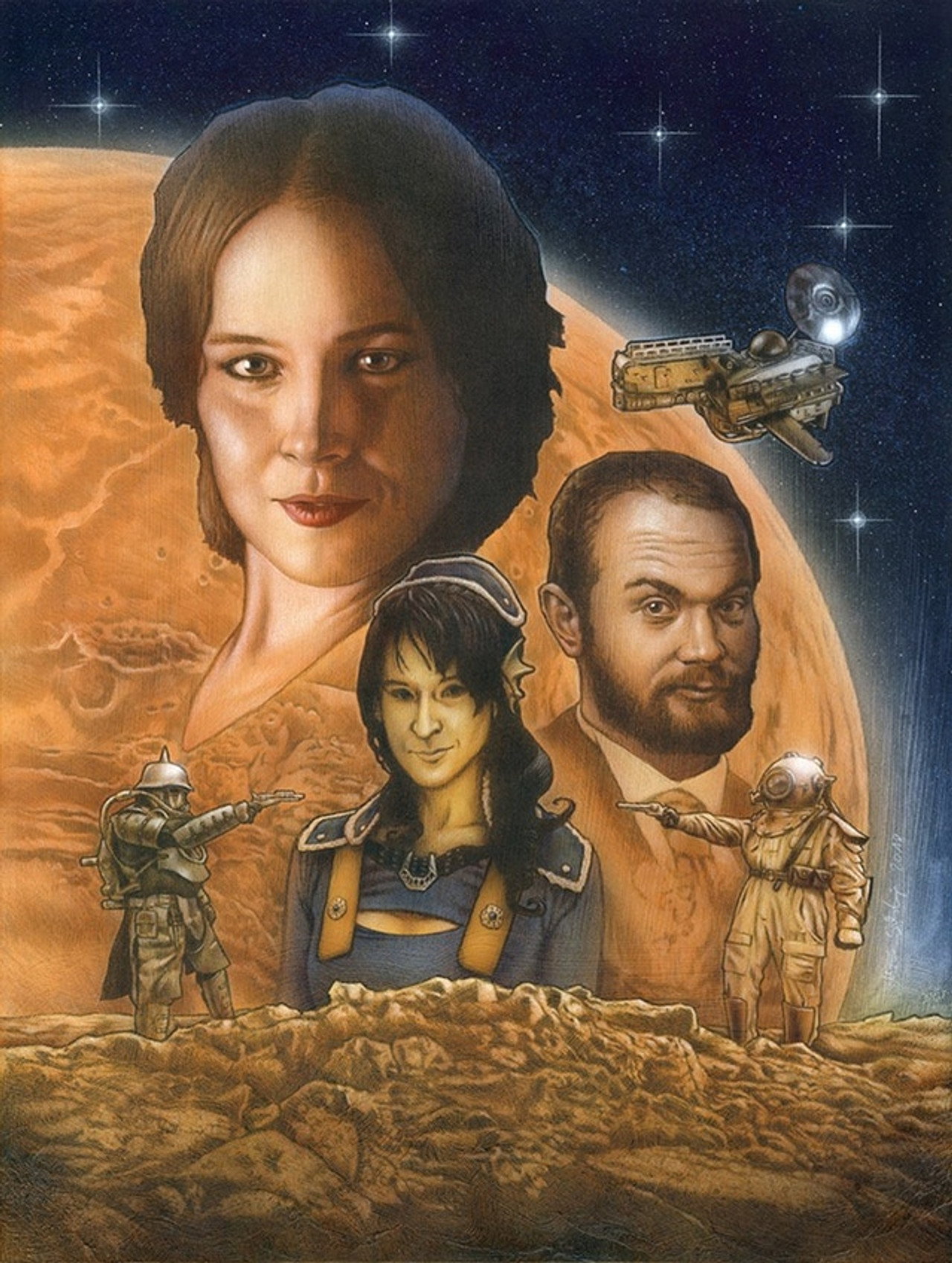 Space 1889: The Secret of Phobos filmaffisch