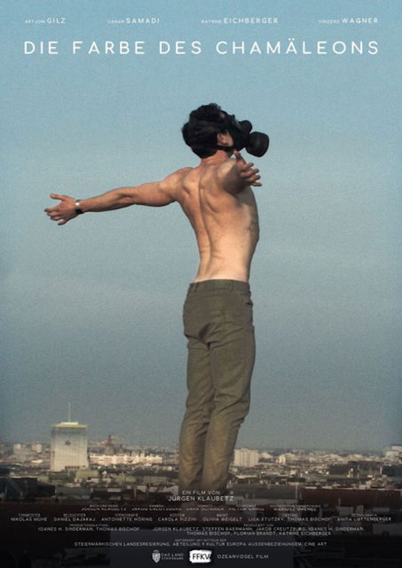 The Color of a Chameleon Backdrop