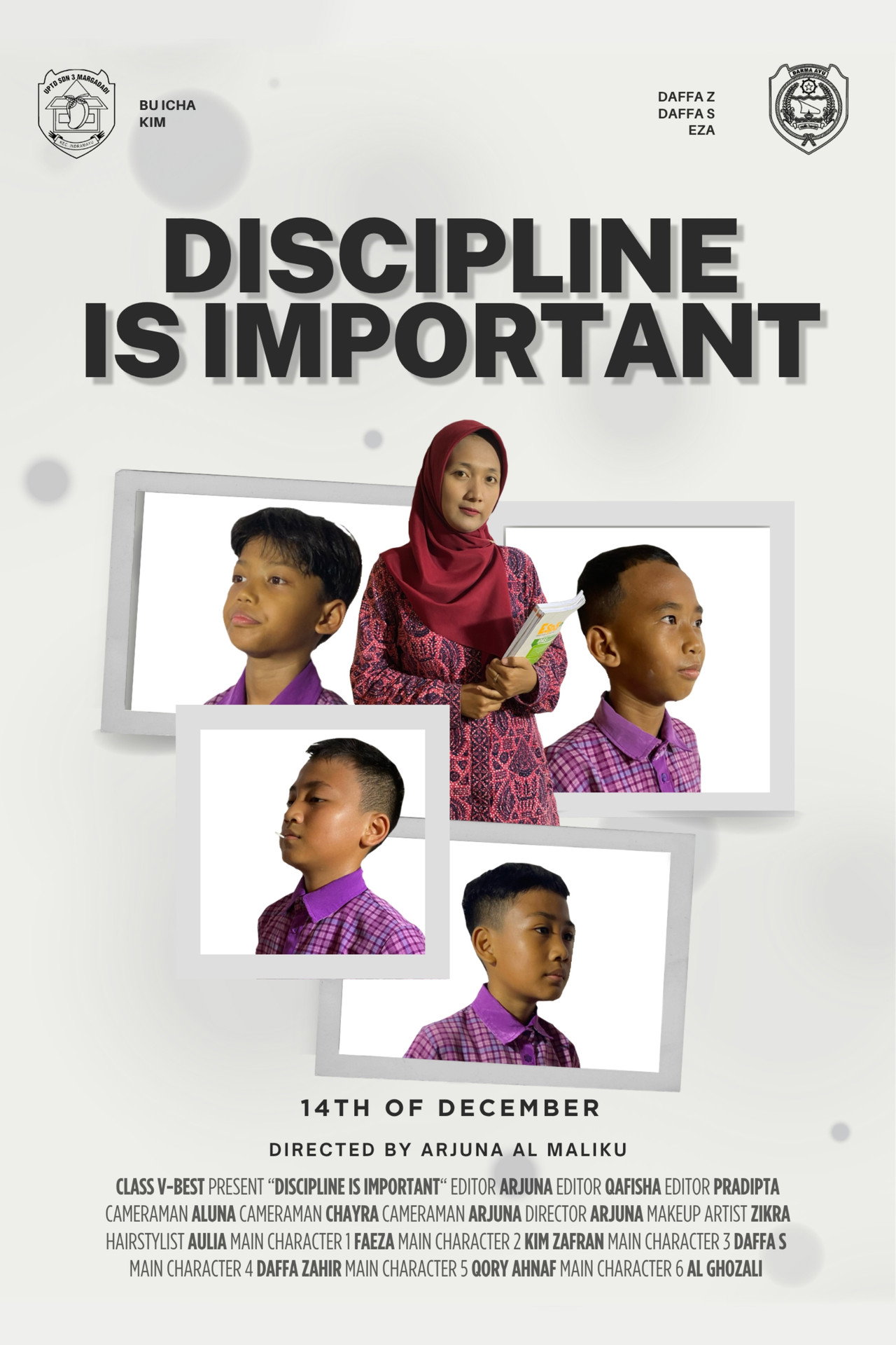 Discipline is Important poster