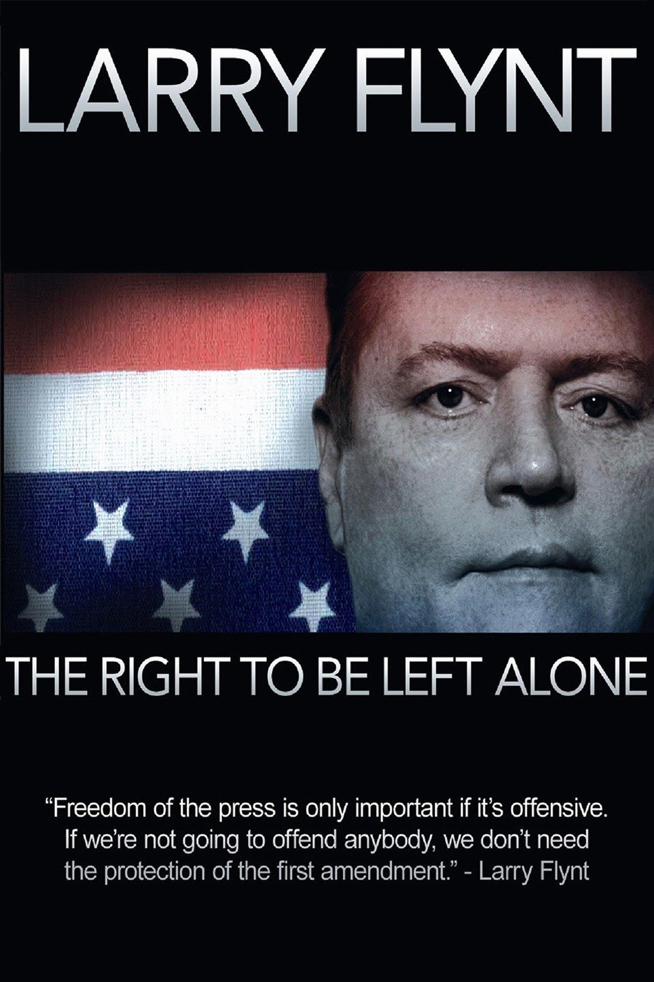 Larry Flynt: The Right to Be Left Alone filmaffisch