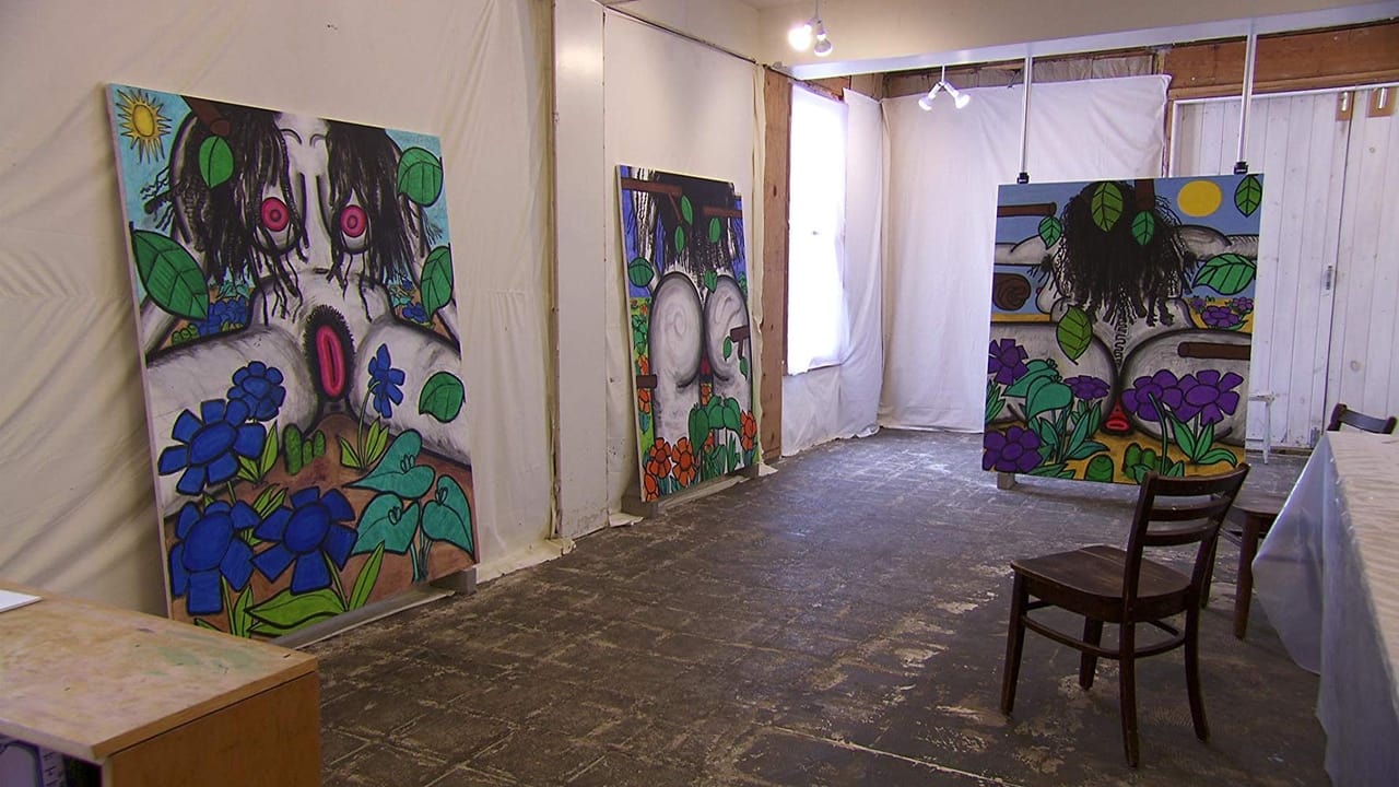 The Artist's Studio: Carroll Dunham background