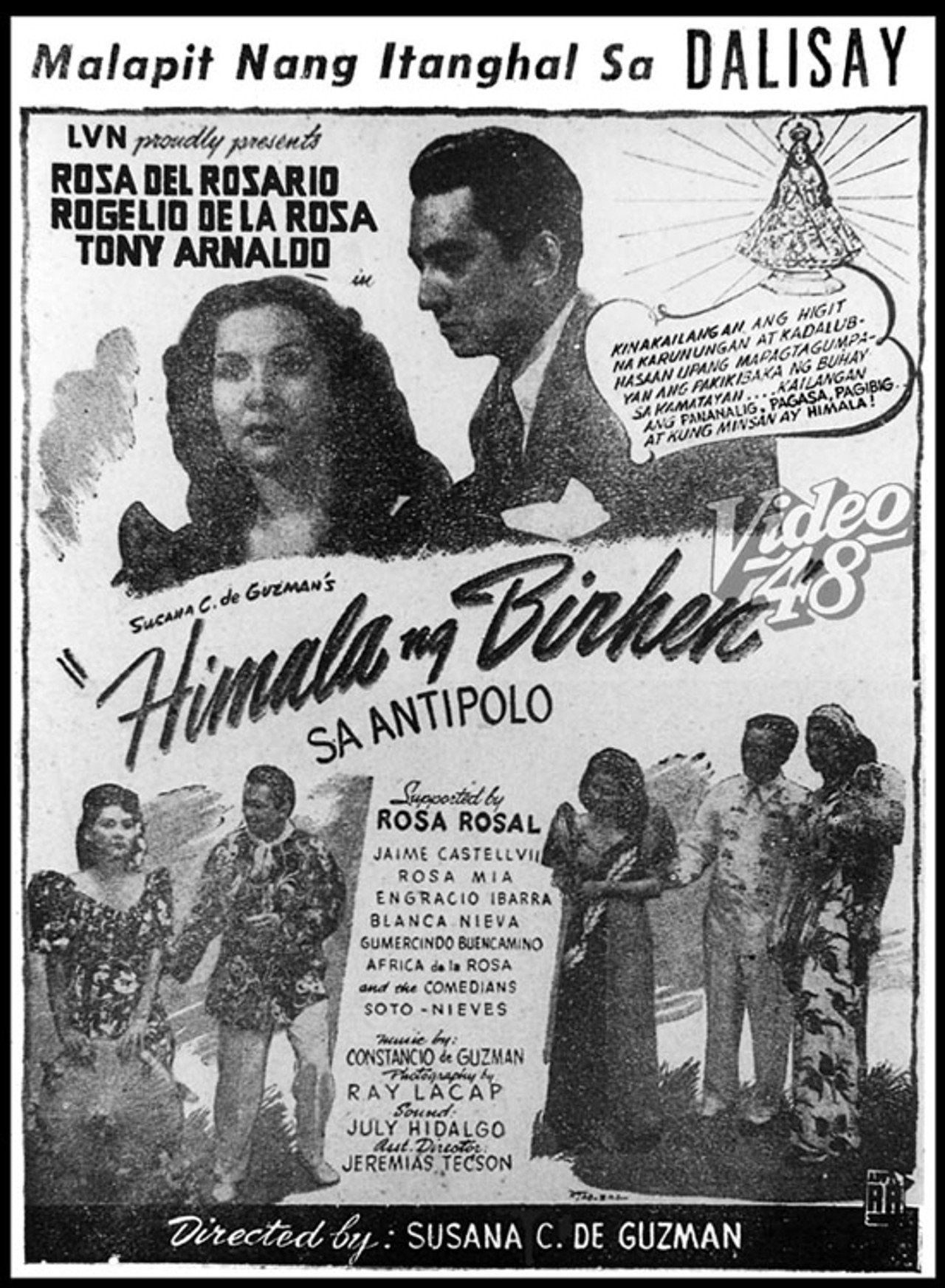 Himala Ng Birhen Sa Antipolo filmaffisch