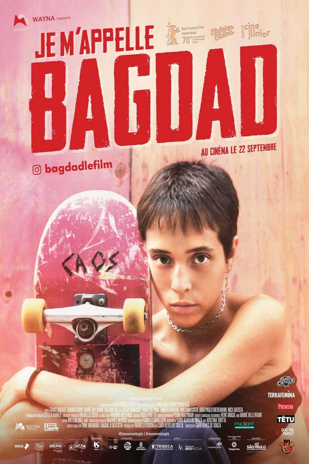 Je m'appelle Bagdad poster