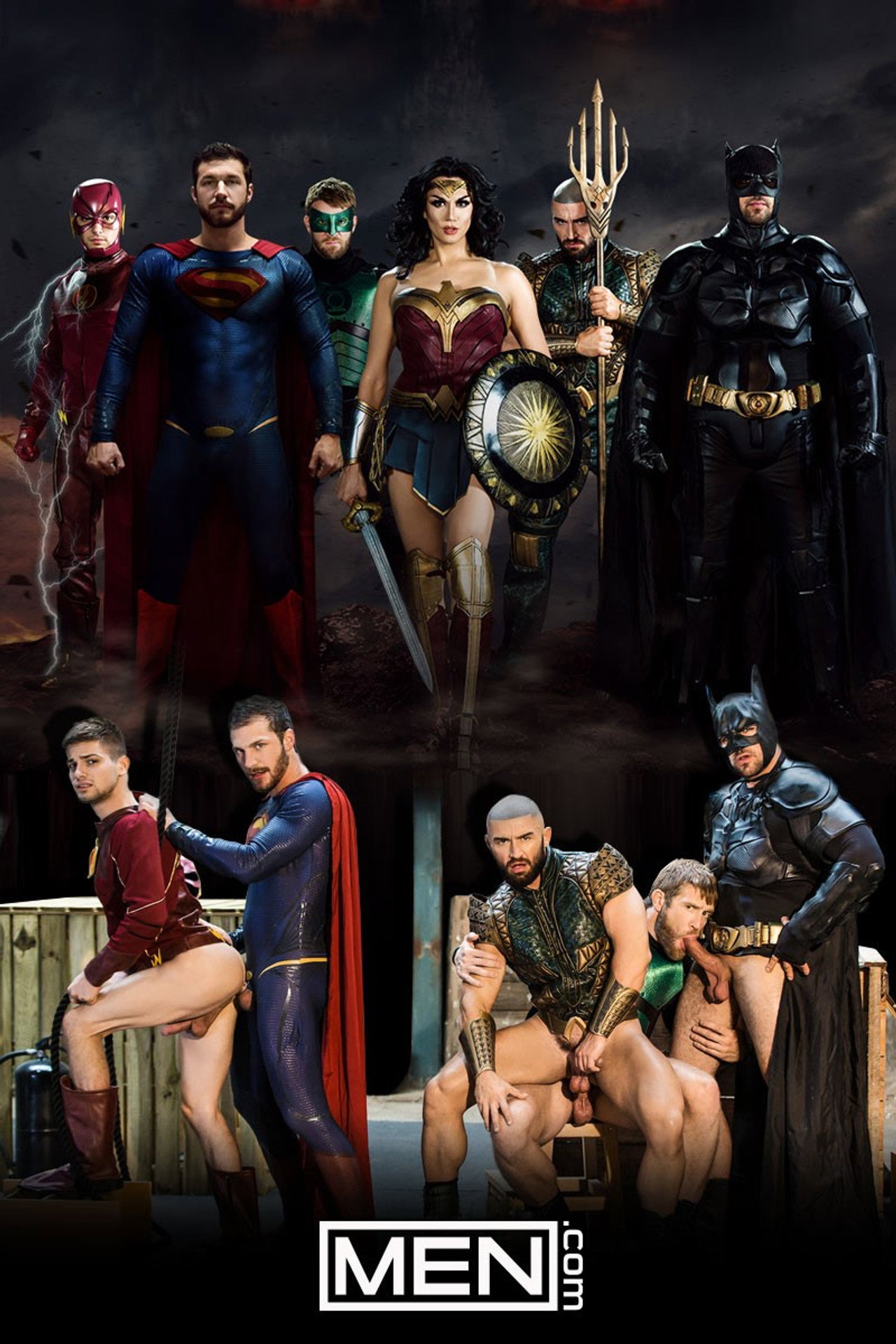Justice League: A Gay XXX Parody filmaffisch