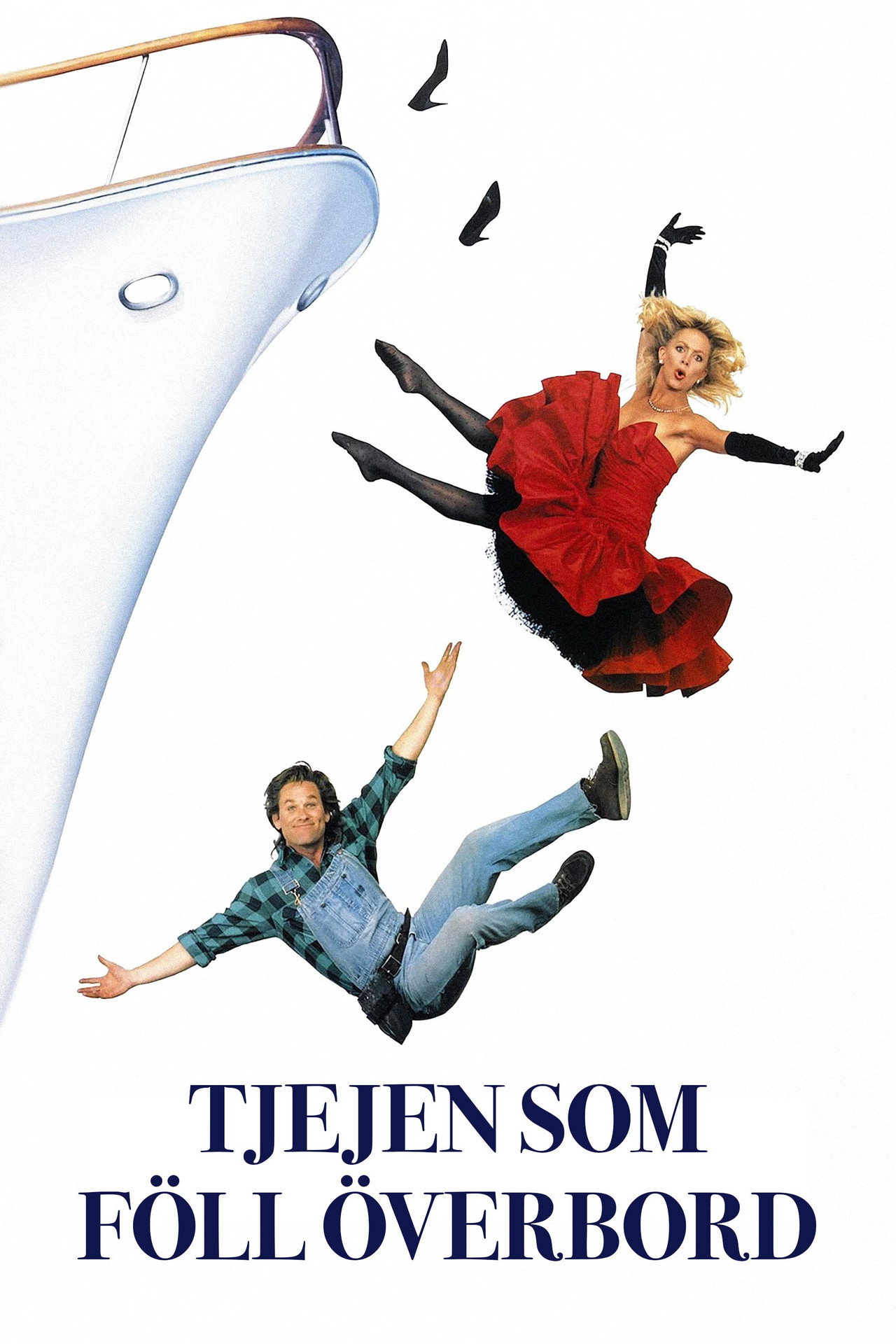 Tjejen som föll överbord filmaffisch