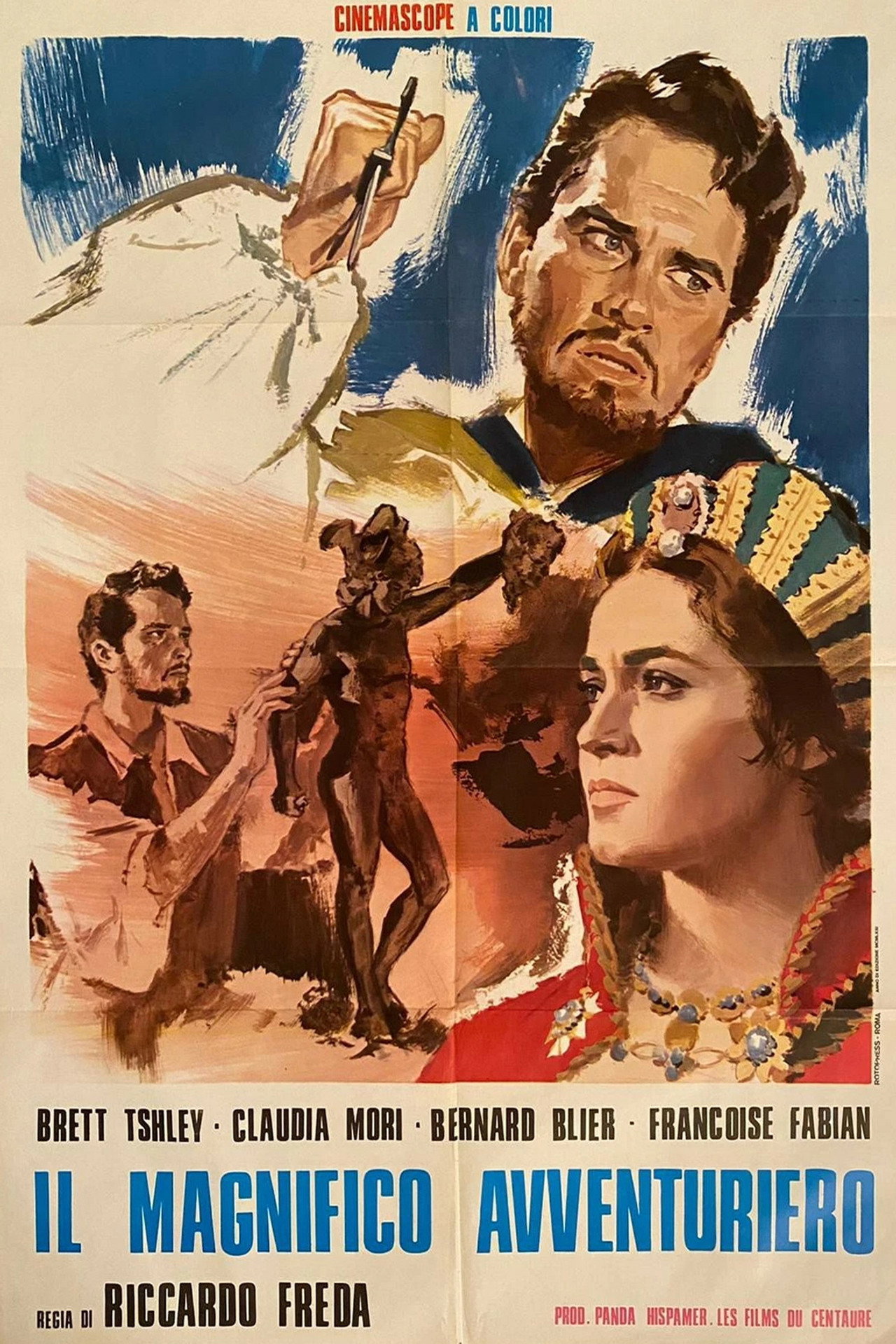 Il magnifico avventuriero filmaffisch