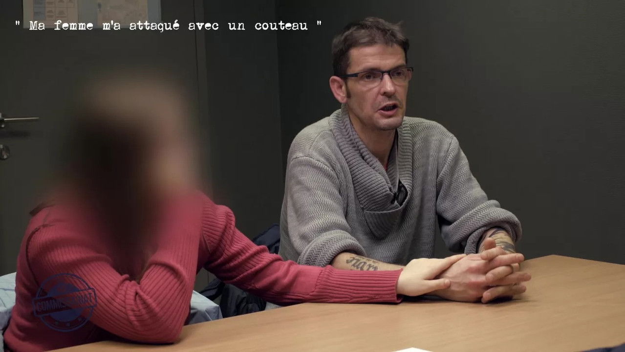 Au commissariat — Attaque au couteau