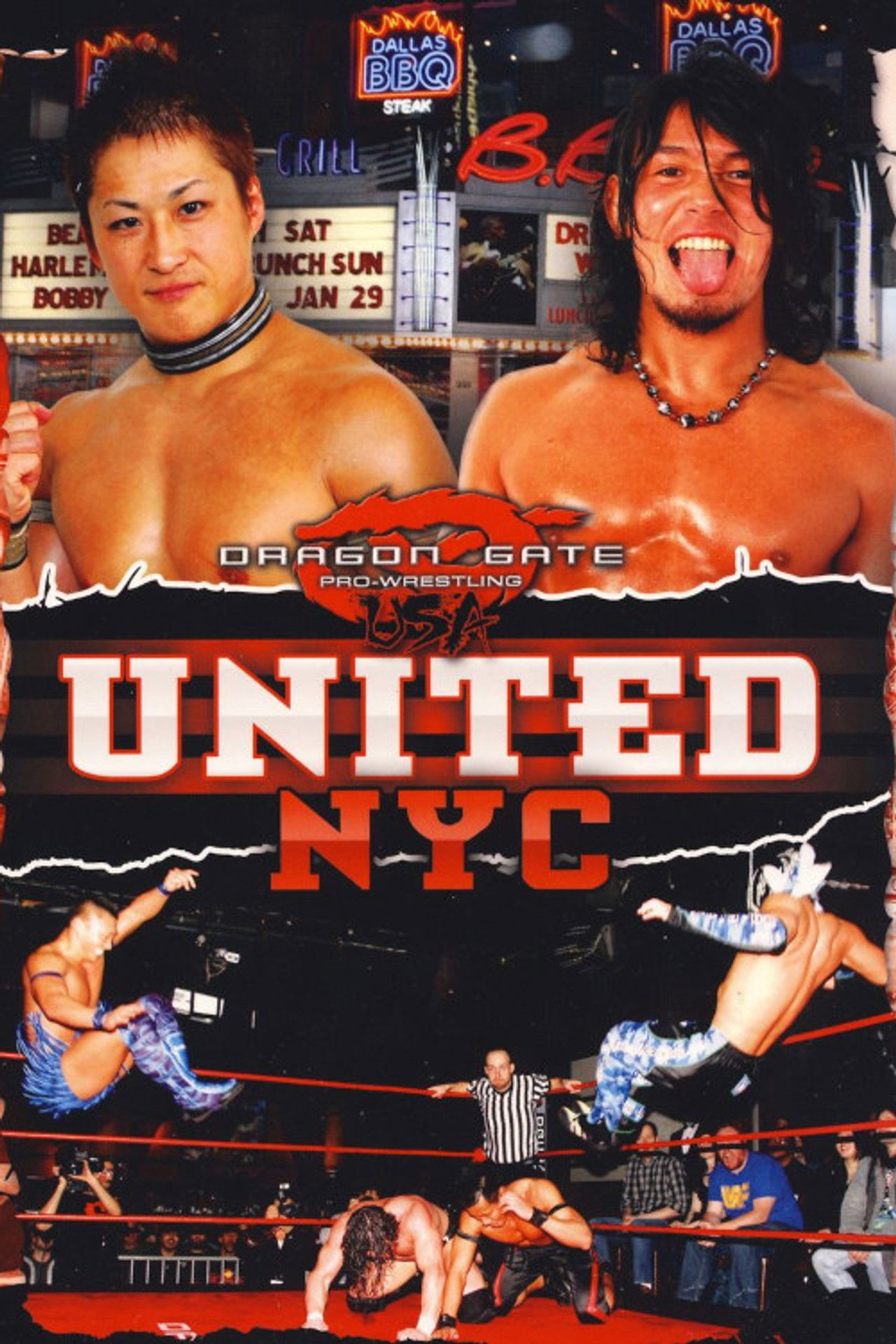 Dragon Gate USA United: NYC Backdrop
