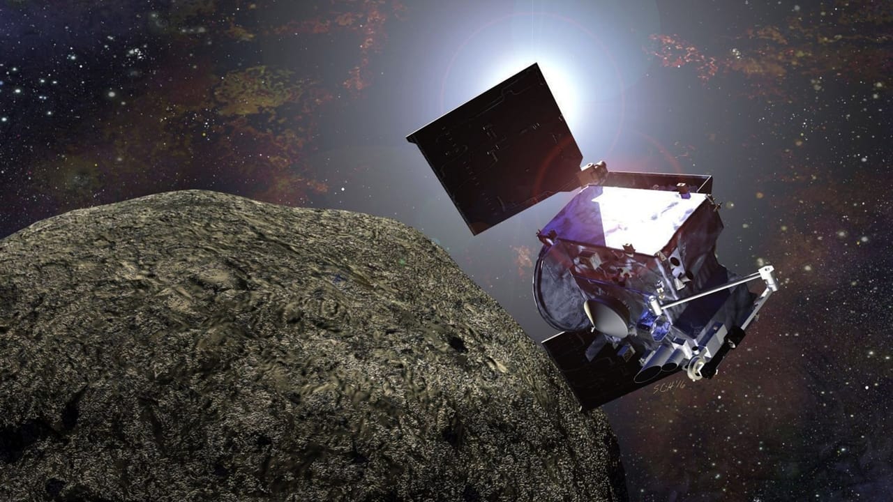 Scen från Touching the Asteroid