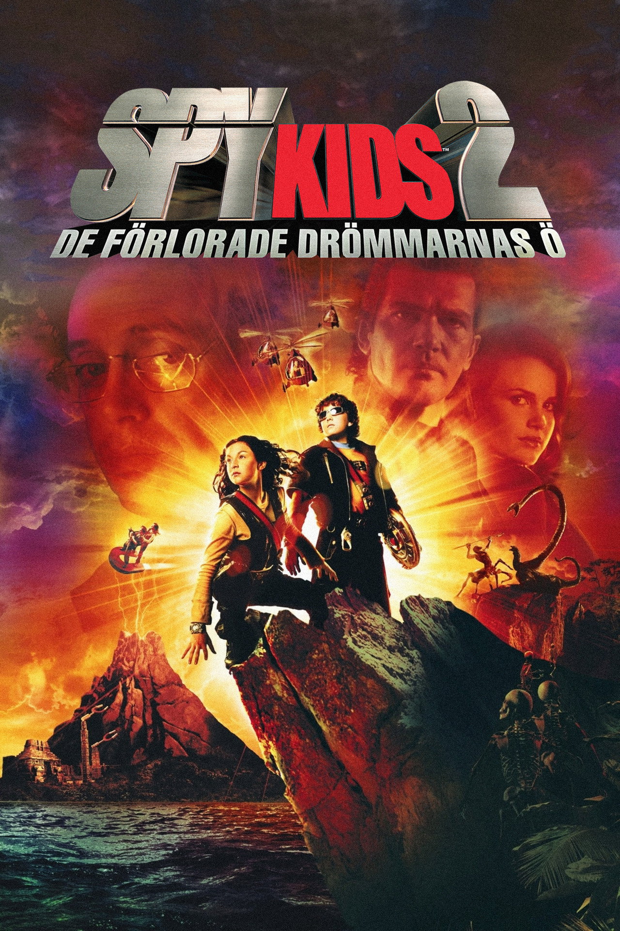 Spy Kids 2 - de förlorade drömmarnas ö filmaffisch