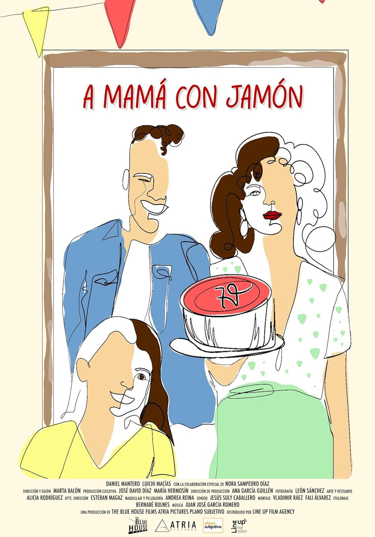 A Mamá con Jamón filmaffisch