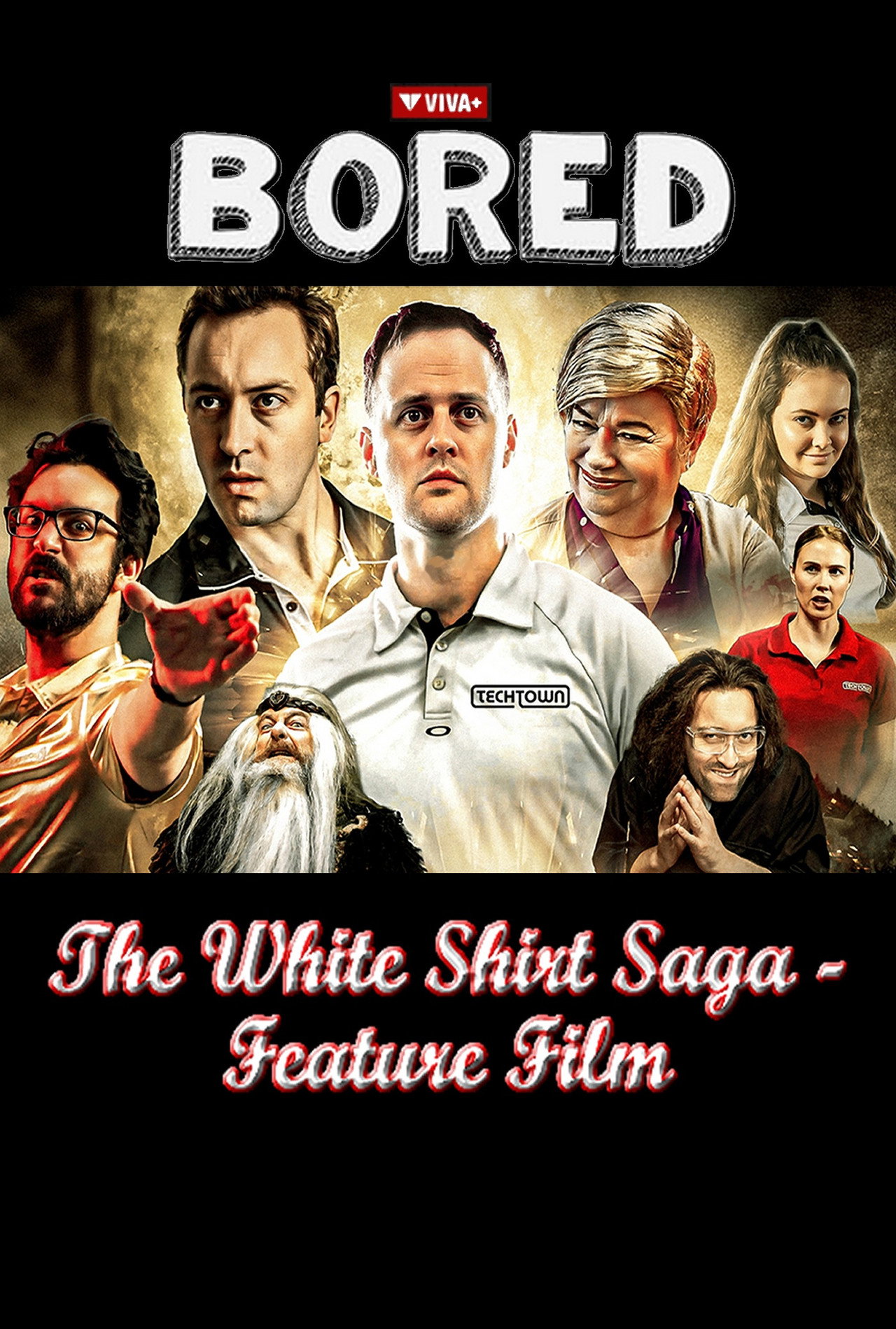The White Shirt Saga Feature Film filmaffisch