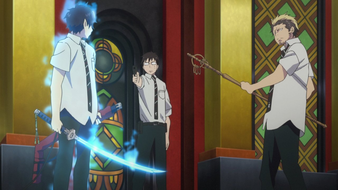 Blue Exorcist - Season 1 Episode 18 : Gale