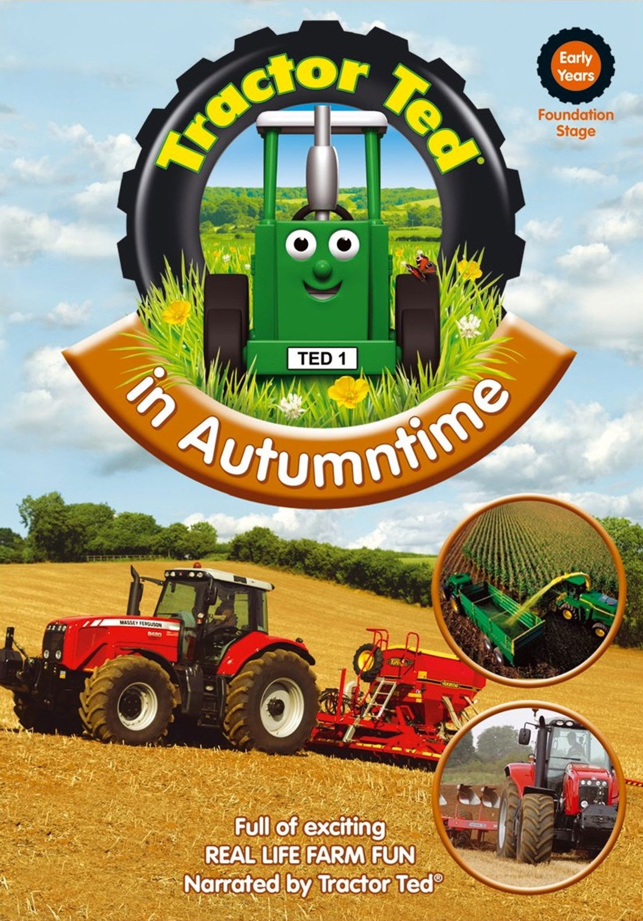 Tractor Ted in Autumntime Backdrop