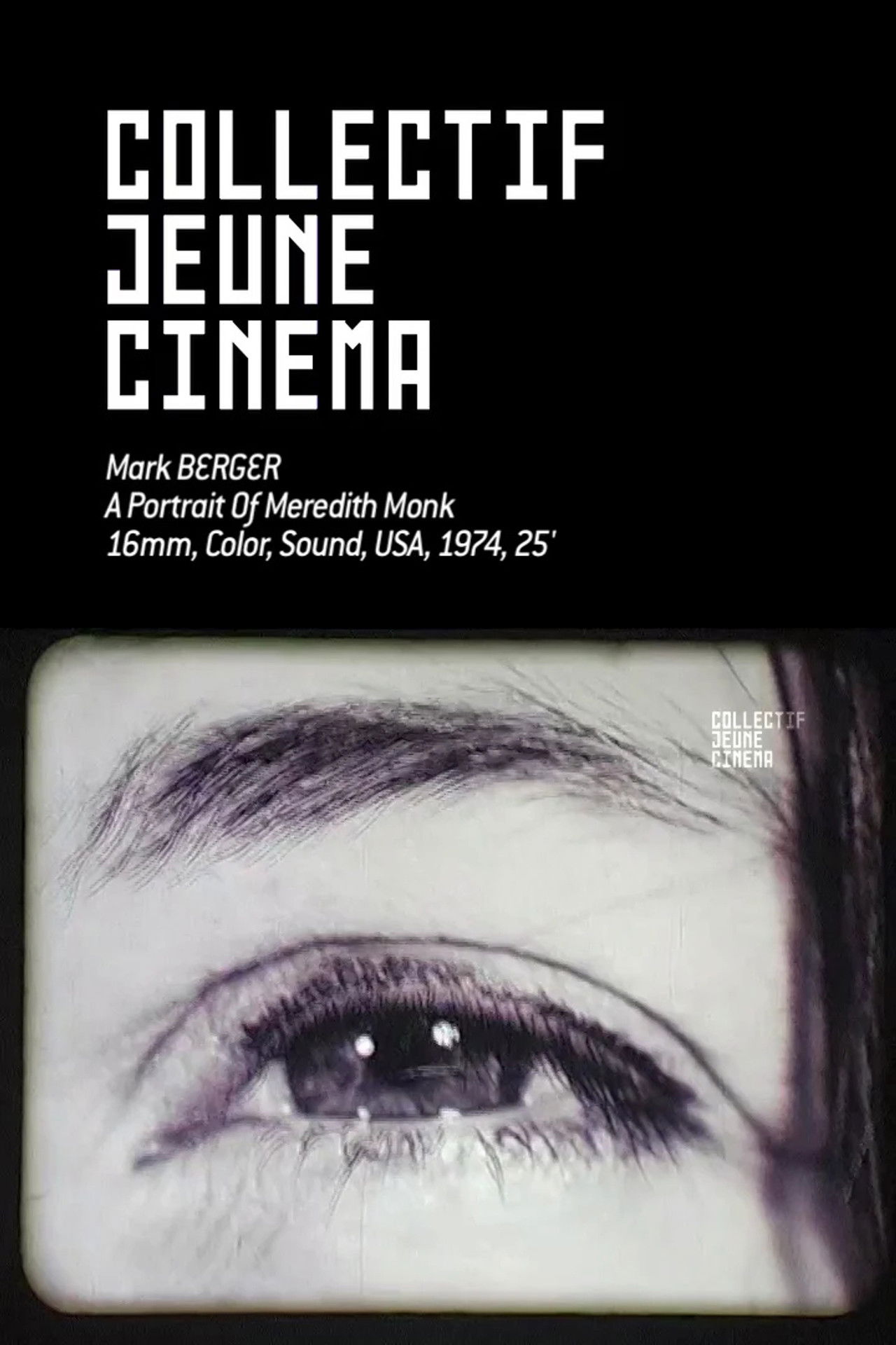 A portrait of Meredith Monk Backdrop