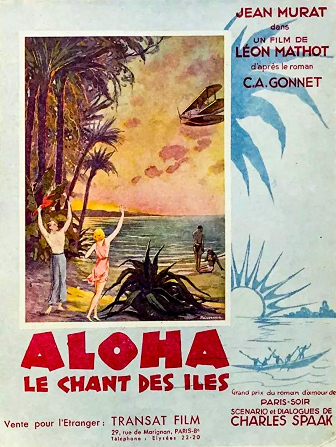 Aloha, the Song of the Islands Backdrop