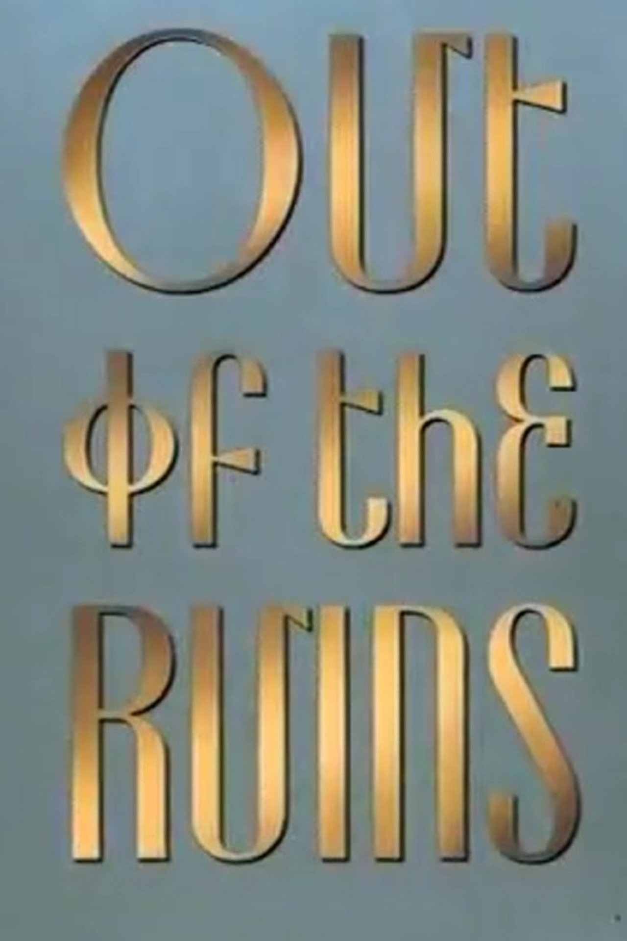 Out of the Ruins filmaffisch
